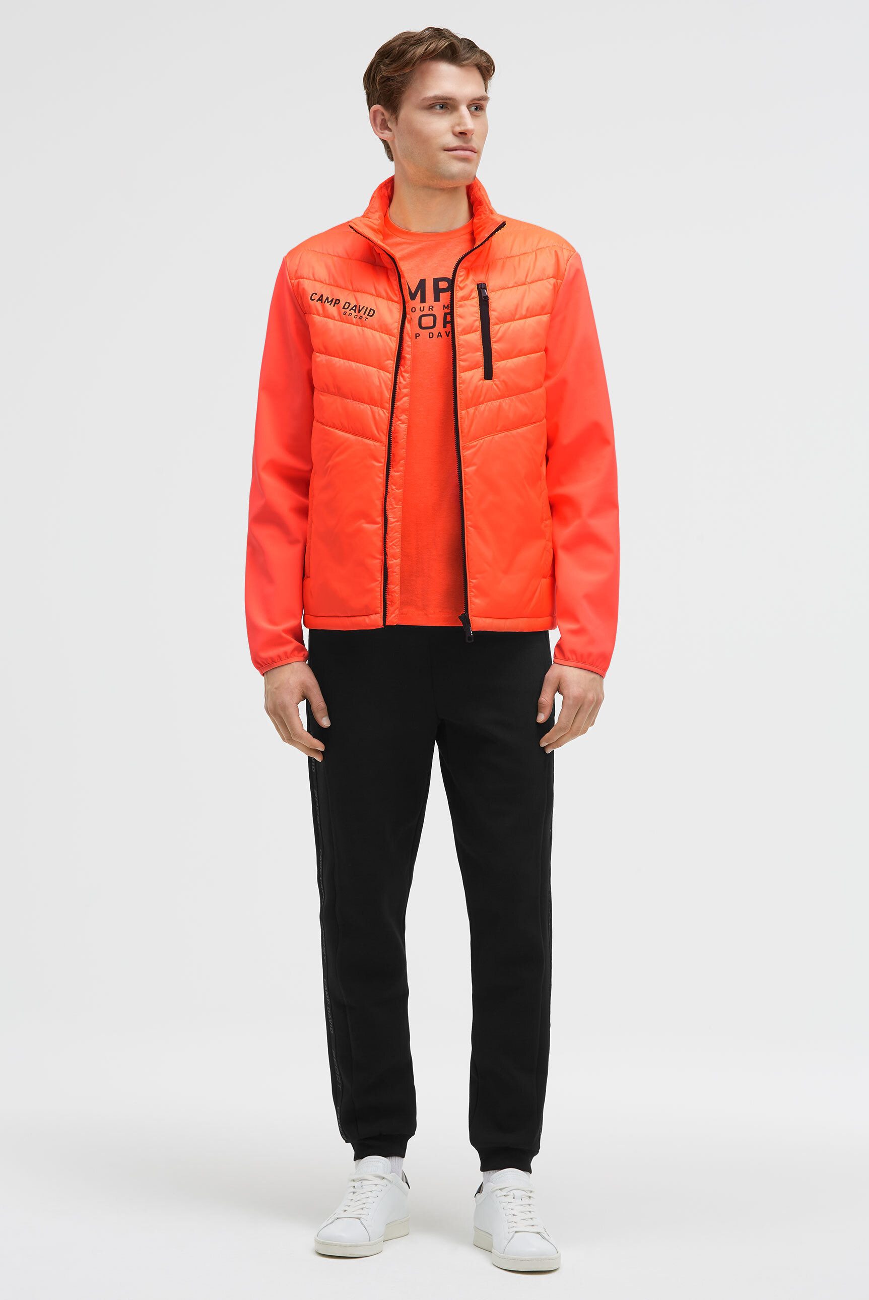CAMP DAVID Outdoorjacke mit Brusttasche