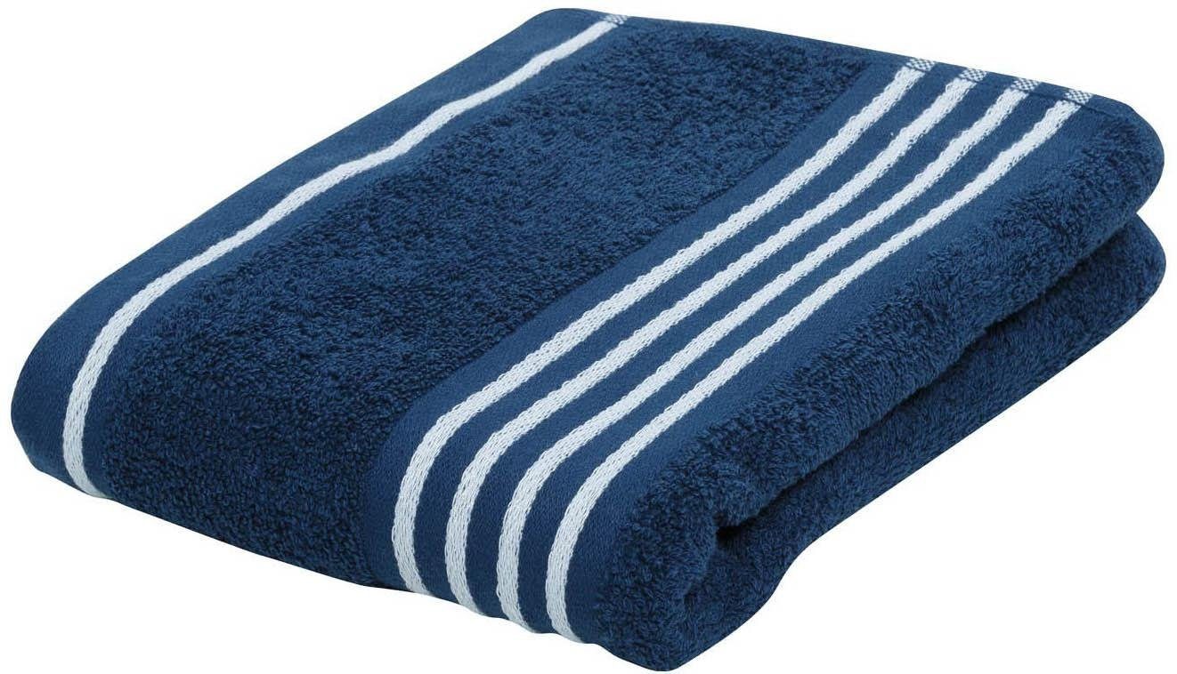 Gözze Badetuch Rio, Walkfrottee (1-St), mit feiner Streifenbordüre günstig online kaufen