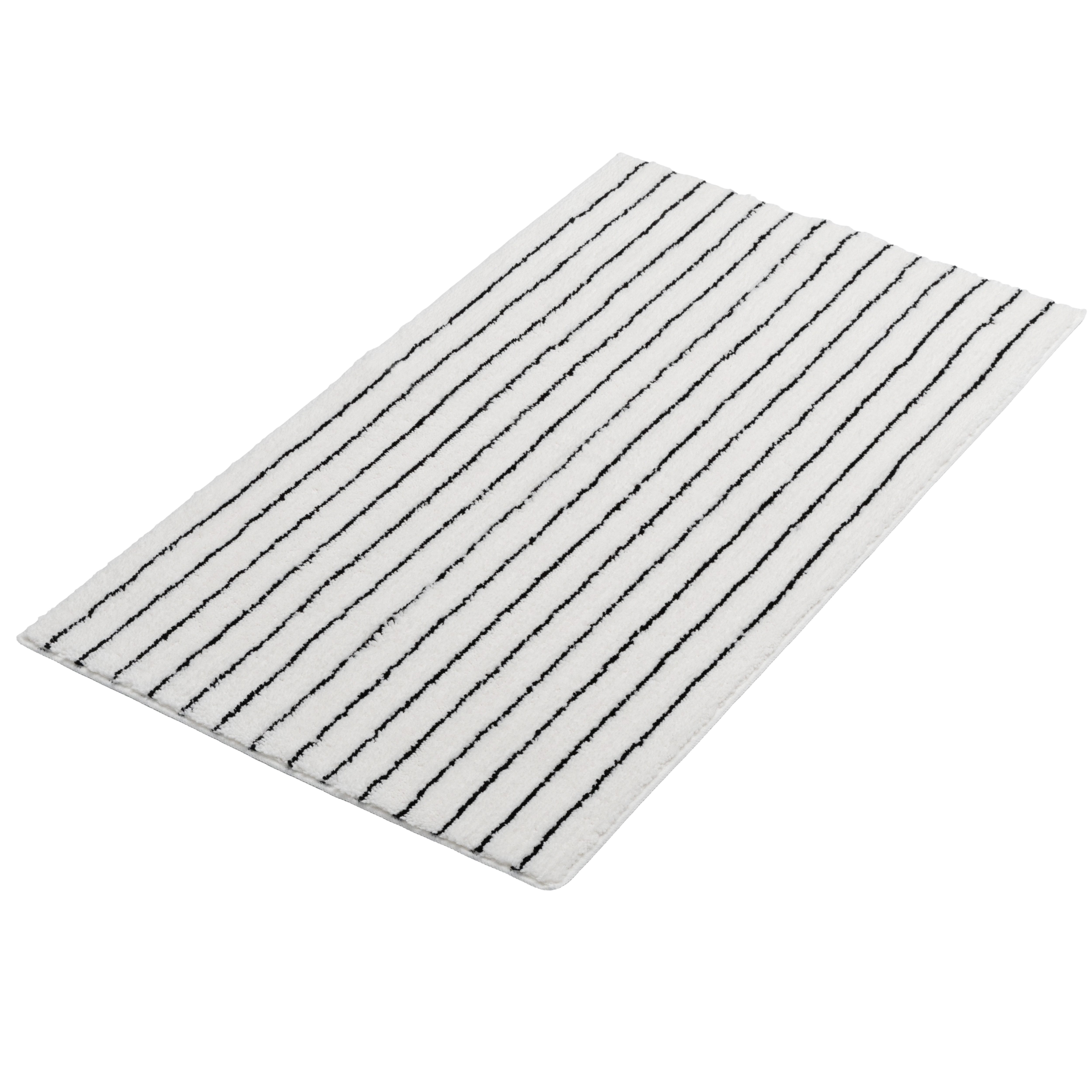 LeGer Home by Lena Gercke Badematte Tamsin, Badvorleger, Badezimmer Teppich, Duschvorleger, Höhe 10 mm, rutschhemmend beschichtet, schnell trocknend, fußbodenheizungsgeeignet, Polyester, rechteckig, Streifen, modern
