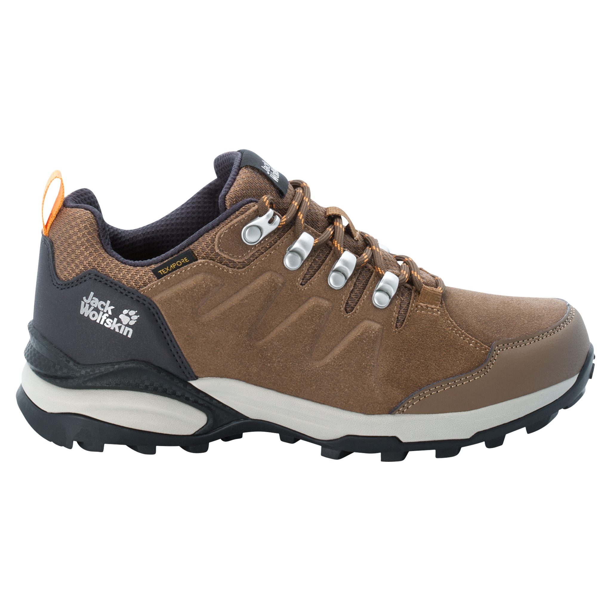 Jack Wolfskin REFUGIO TEXAPORE LOW W Wanderschuh Wasserdicht, Trekkingschuh günstig online kaufen
