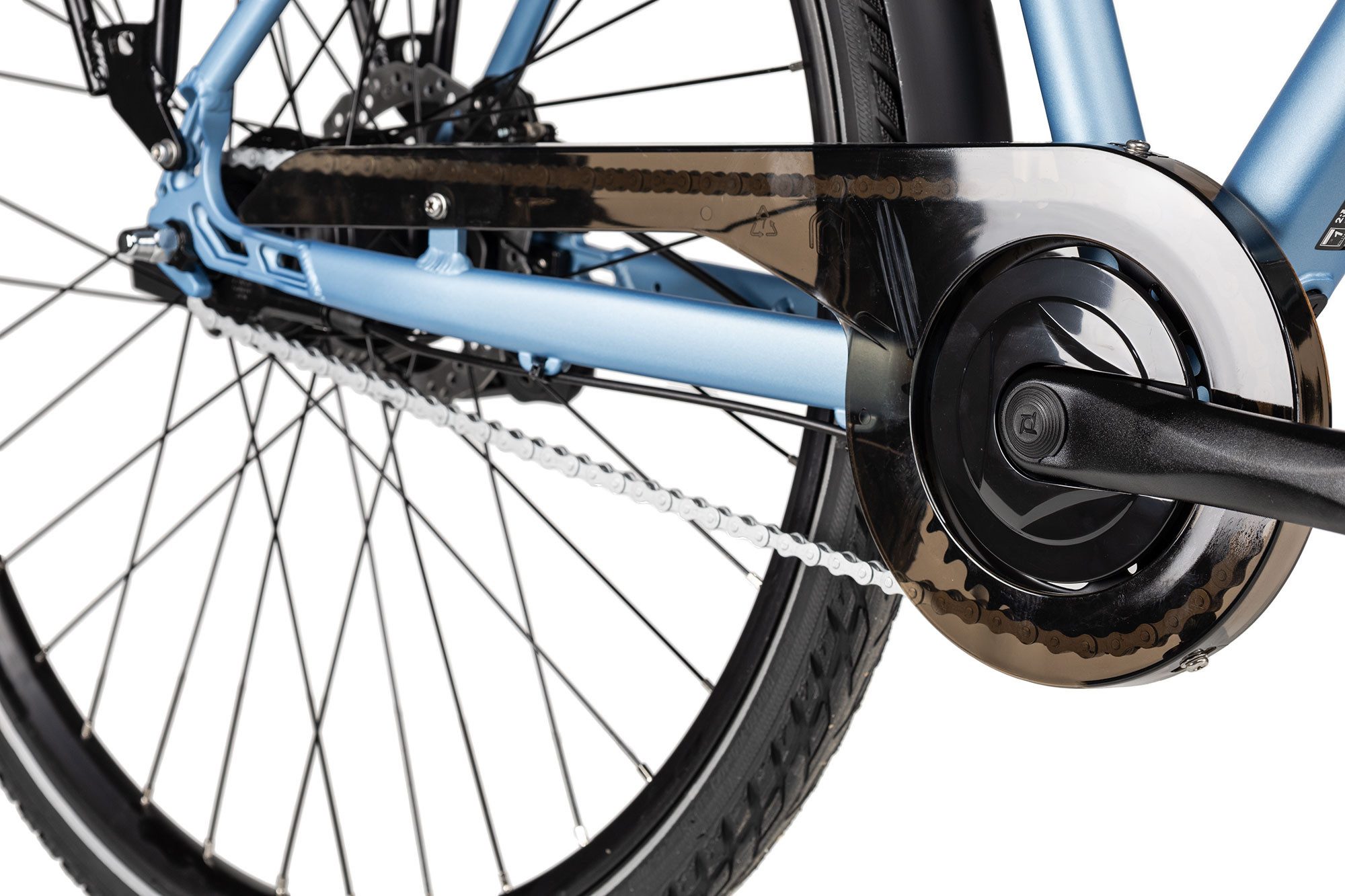 2R Manufaktur City Bike TRX GO Trapez, 7-speed Shimano Nexus 7-speed SG-C3001-7D derailleur, hub gears, freewheel, hydraulic disc brakes, blue