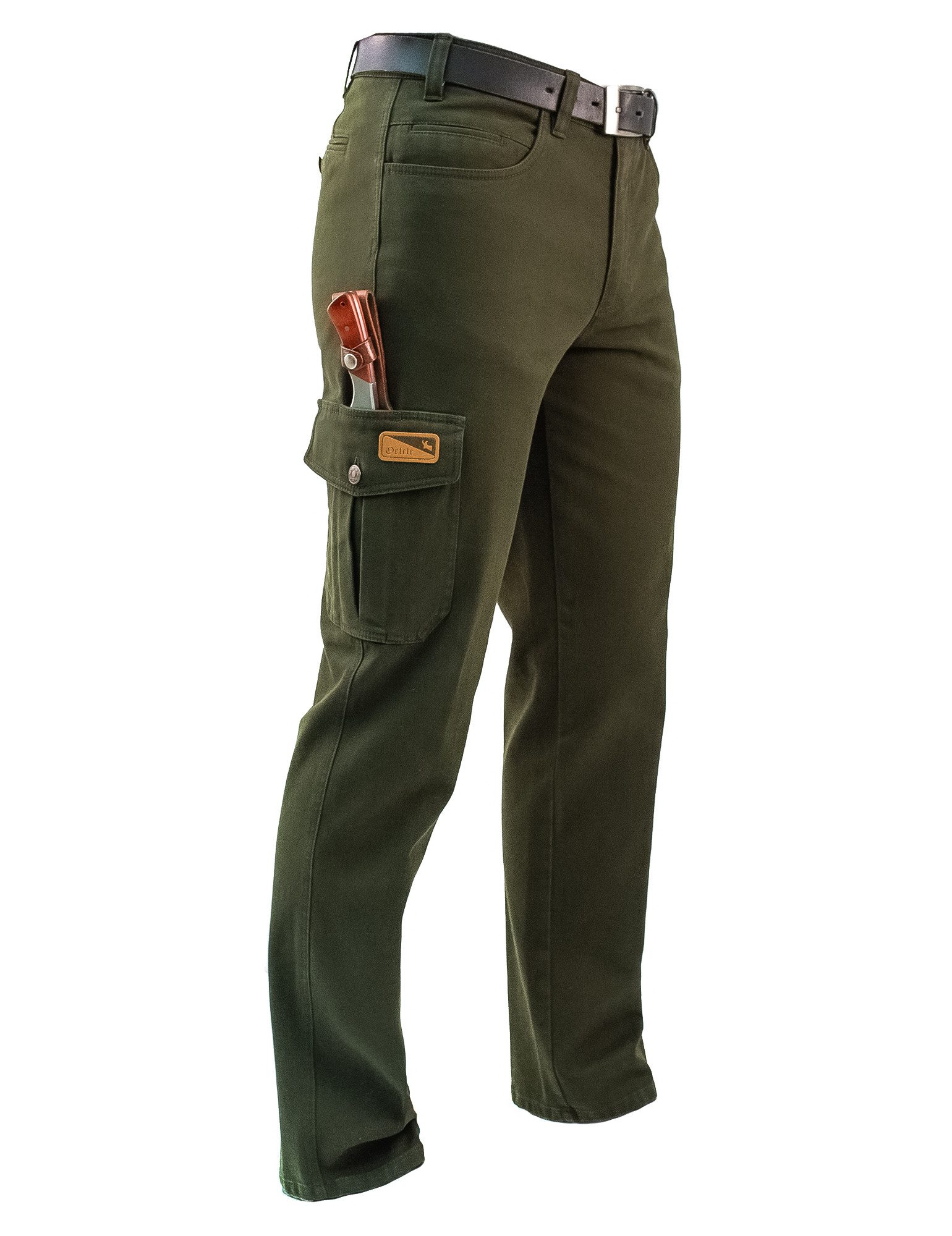 La Chasse® Stretch-Jeans Jagdhose Monza - Robuste Arbeitshose für Herren - Cargohose von Oefele