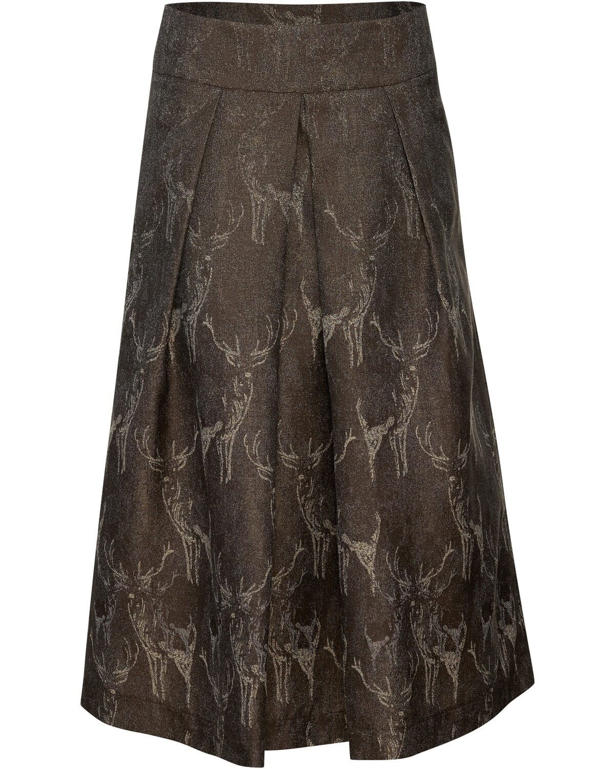 Reitmayer Trachtenrock Jacquard-Rock mit Hirschen günstig online kaufen