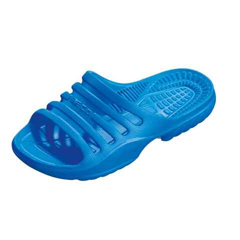 Beco Beermann BECO Kinder-Badeschuhe Slipper 35 blau Badeschuh