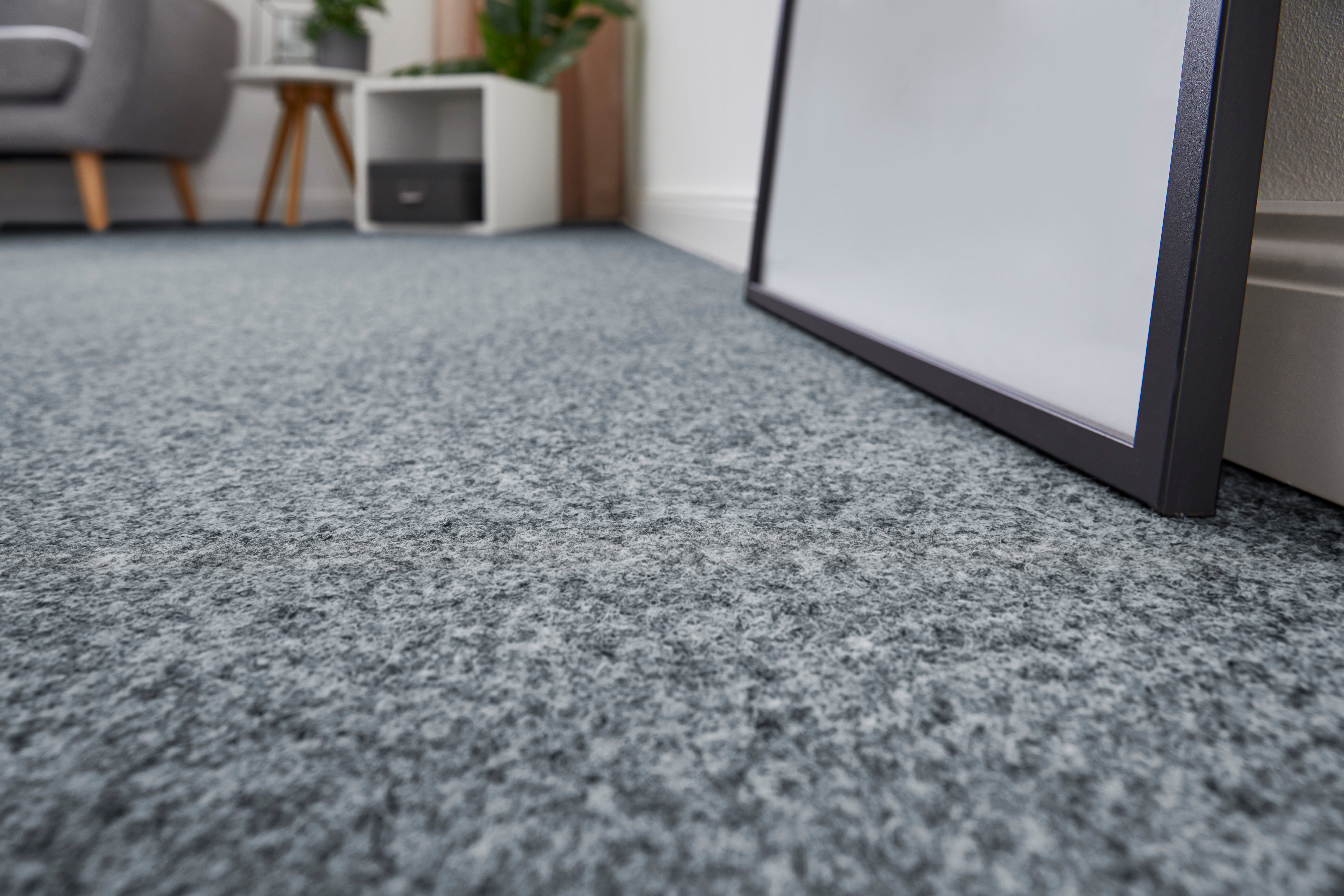 Andiamo Teppichboden Invita, Nadelvlies, Made in Belgium, rechteckig, Höhe: 5 mm, melierte Optik, Breite 200 cm oder 400 cm, robust & strapazierfähig