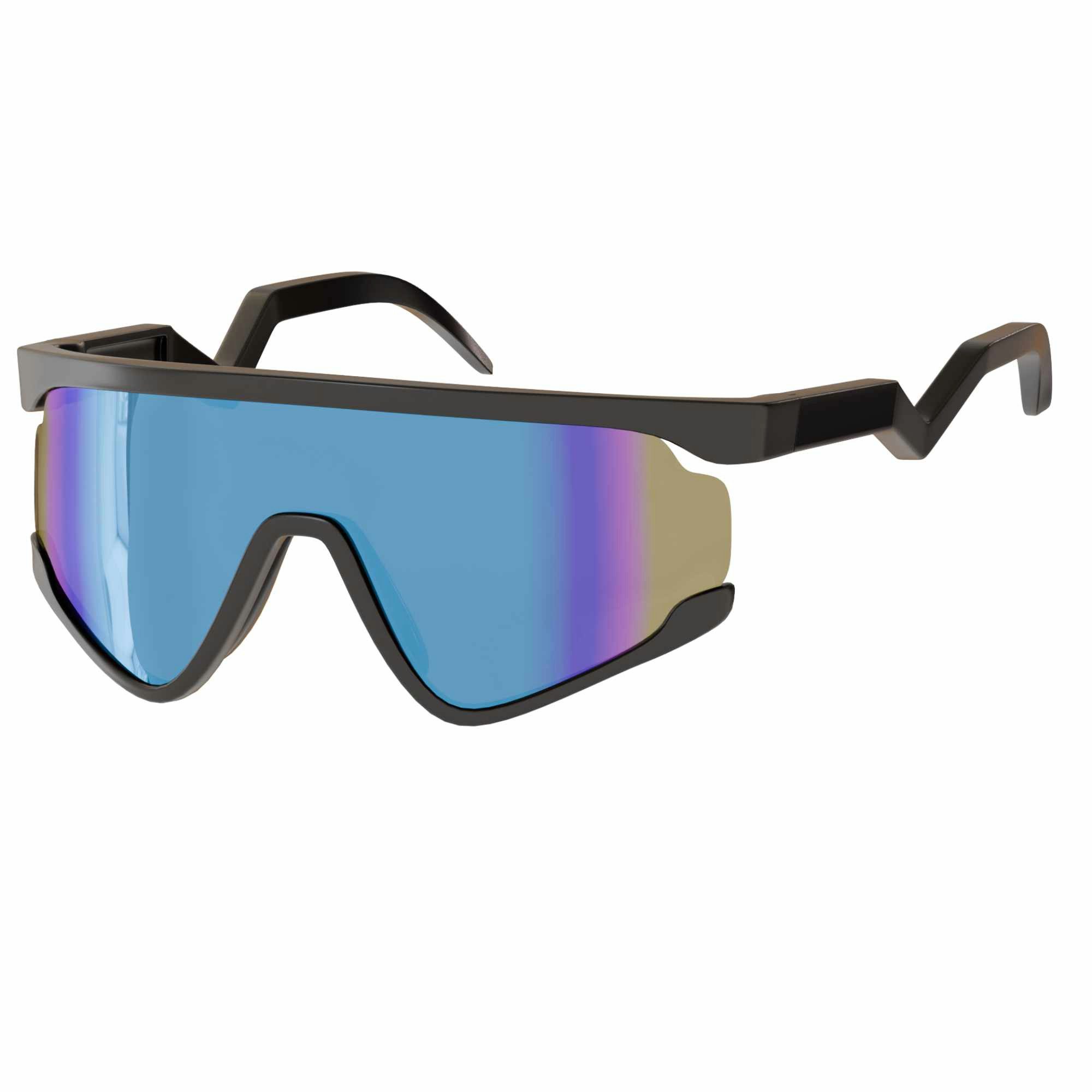 BEZLIT Eyewear Sonnenbrille Shield Sonnenbrille, sportliche Visor Brille mit großem Glas, Unisex (1-St) im eleganten Look