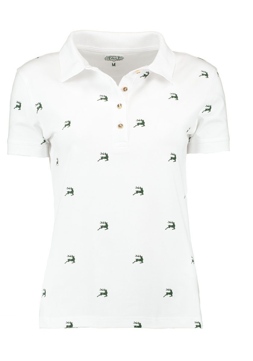 OS Trachten Poloshirt Qimira Tailliert günstig online kaufen