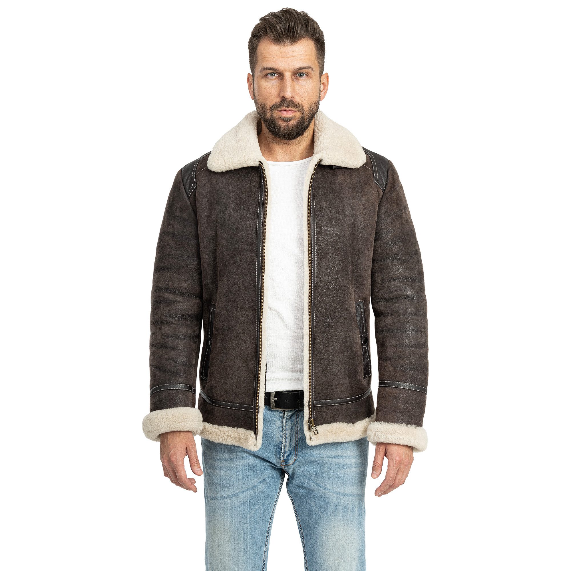 Mouflon Lederjacke Mike