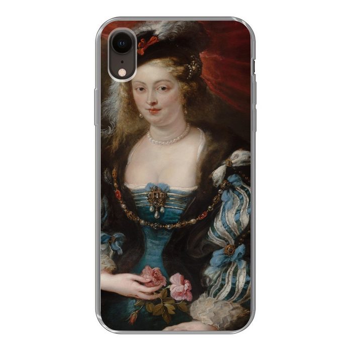 MuchoWow Handyhülle Porträt einer Frau - Gemälde von Peter Paul Rubens Handyhülle Apple iPhone XR Smartphone-Bumper Print Handy