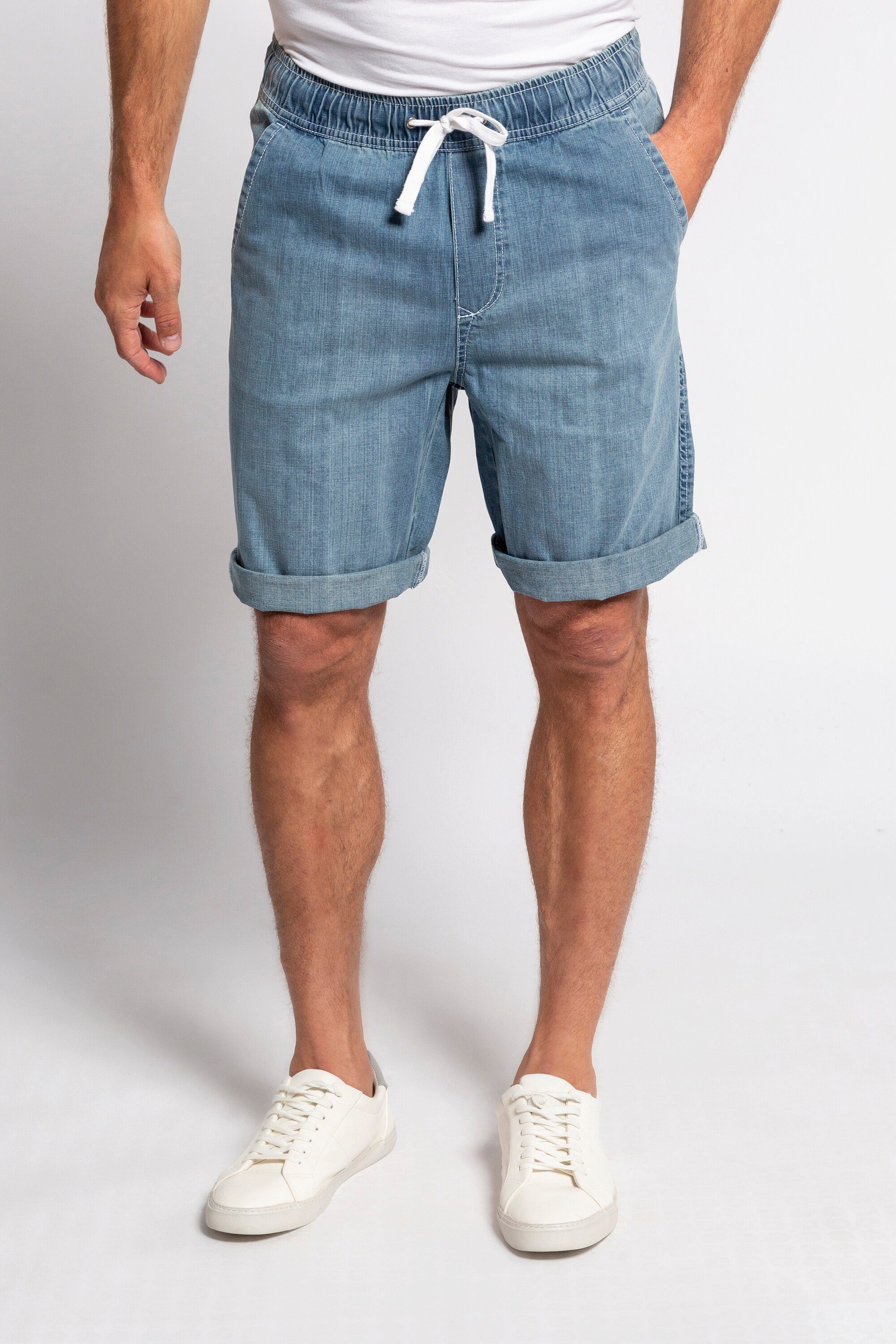 JP1880 Bermudas Bermuda Jeanslook 4-Pocket Relaxed Fit hell bleached