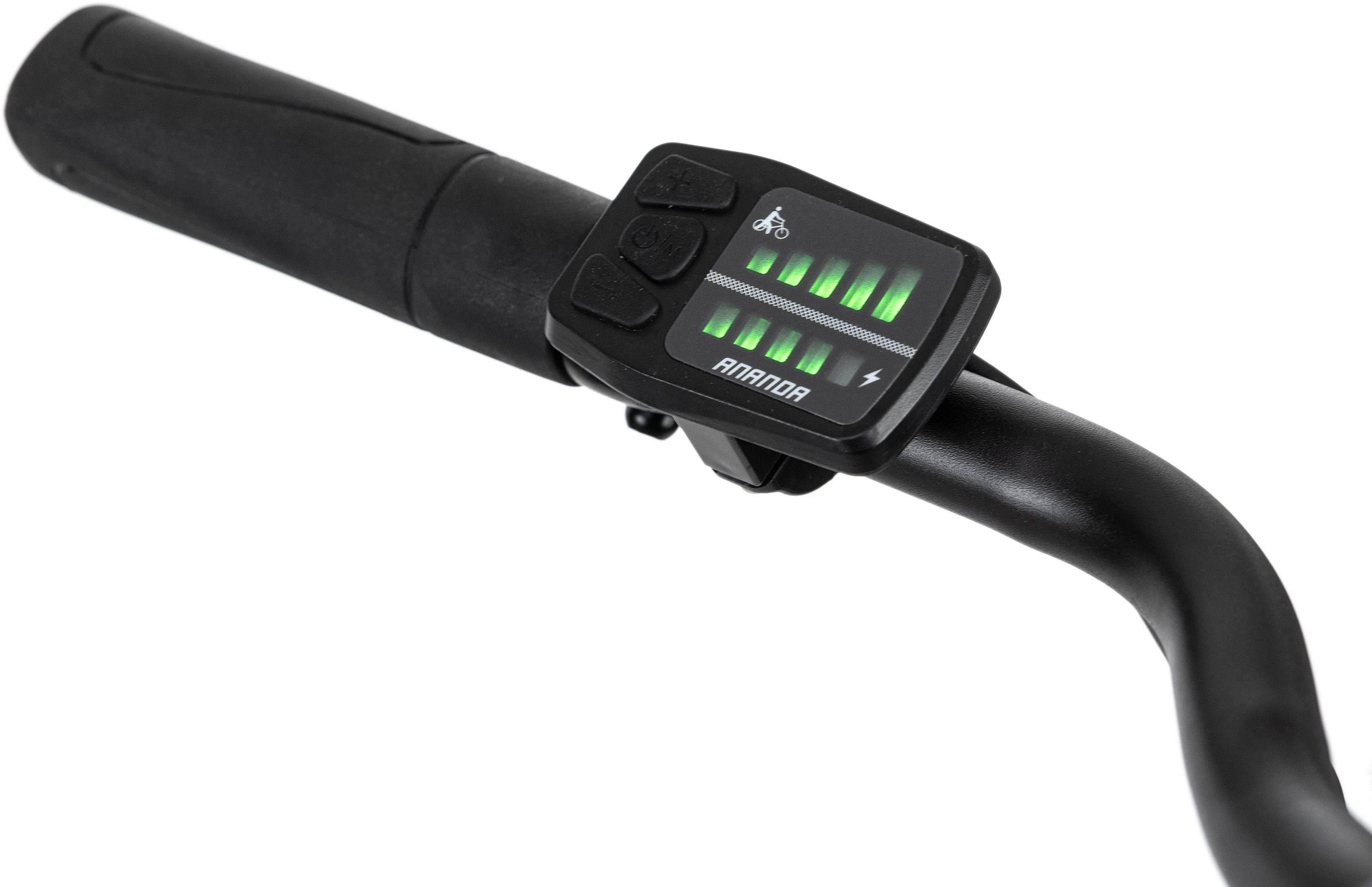 Adore E-Bike Trekkingrad Versailles, 7 Gang Shimano Tourney Schaltwerk, Kettenschaltung, Heckmotor, 374,4 Wh, Pedelec, Elektrofahrrad für Herren