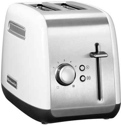 KitchenAid Toaster 5KMT2115EWH WEISS, 2 kurze Schlitze, für 2 Scheiben, 1100 W