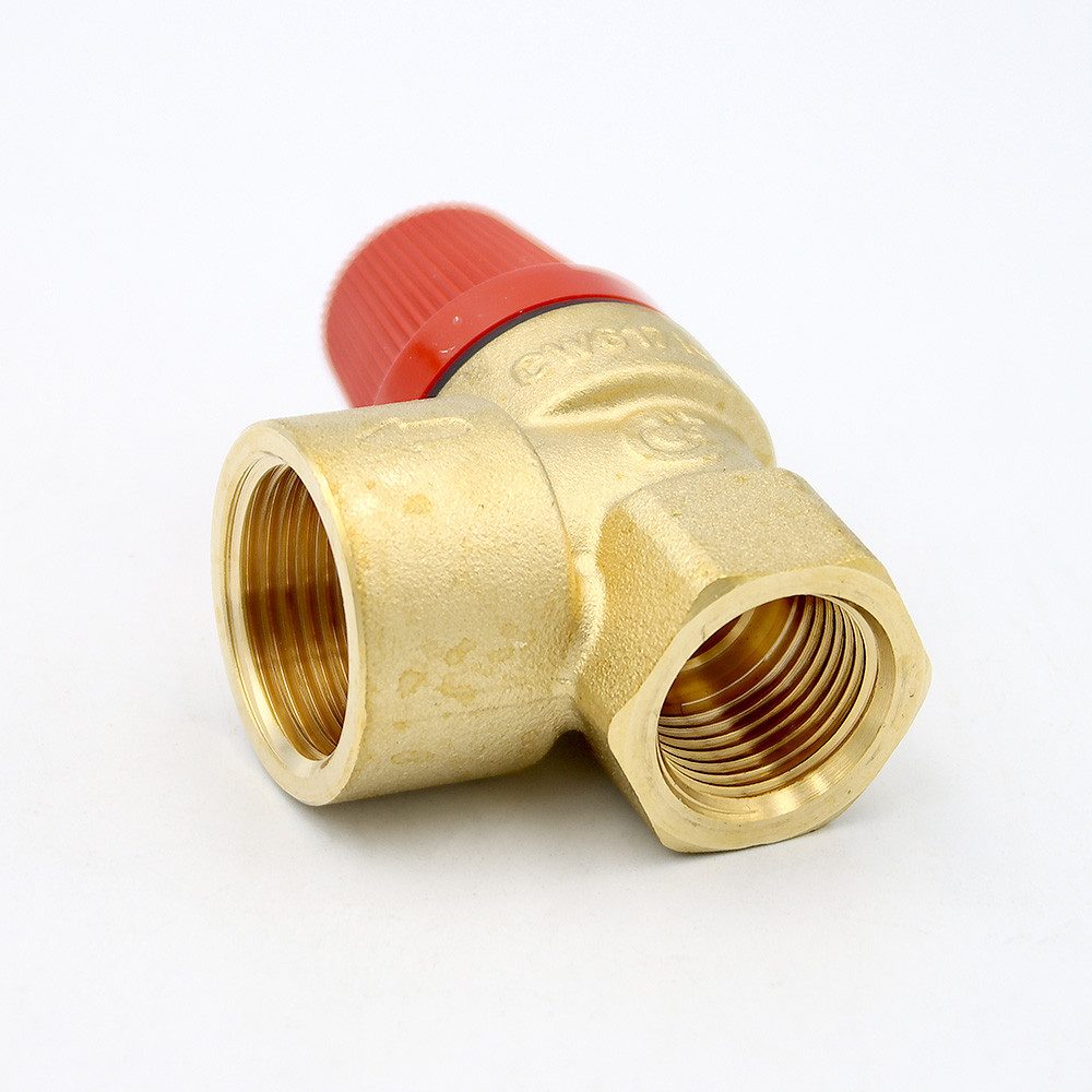 Caleffi Thermostatventil Membran Sicherheitsventil 1/2x3/4 3bar Überdruckventil Heizungsventil