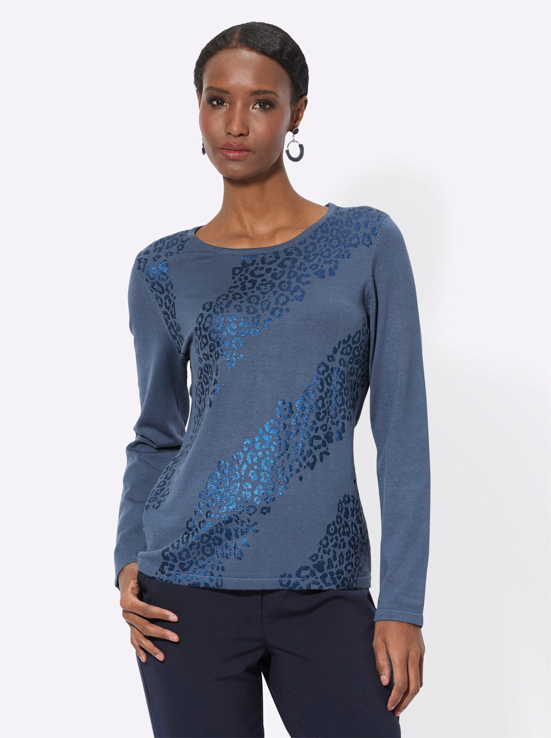 Strickpullover Langarm-Pullover