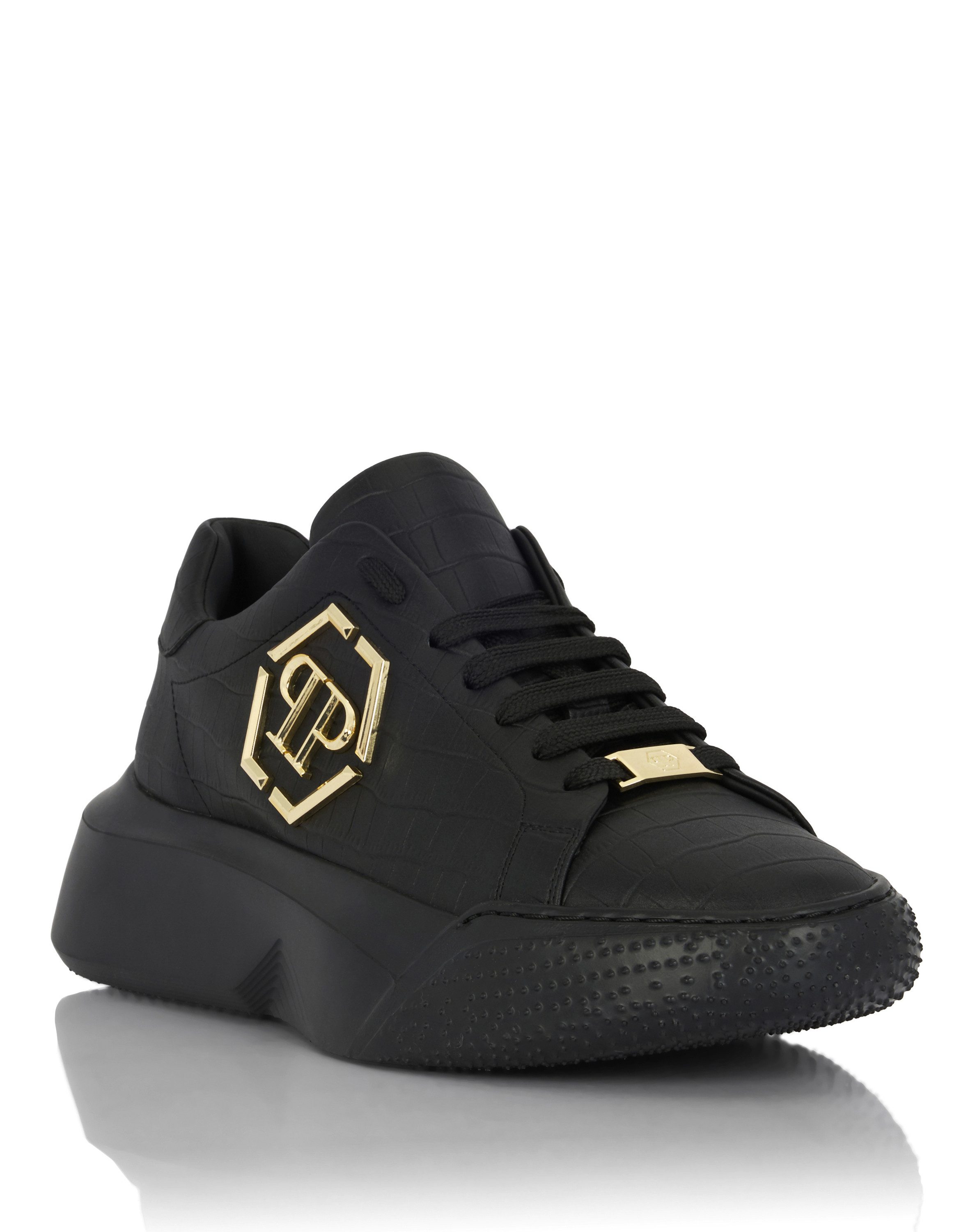 PHILIPP PLEIN Godzilla Crocco Geprägt Sneaker