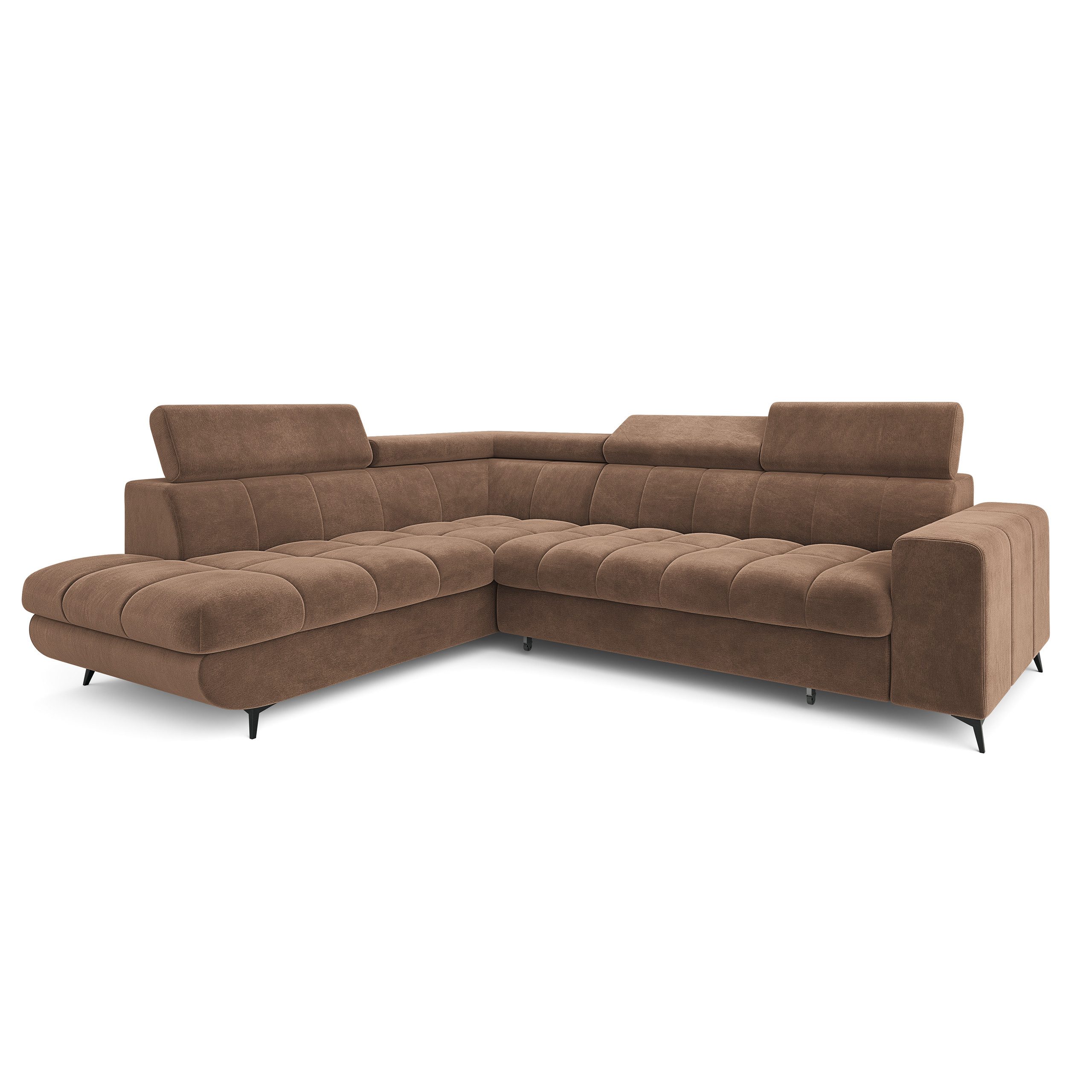 Masseno Ecksofa MORIVA mit Schlaffunktion L-Form, Sofa mit Bettkasten