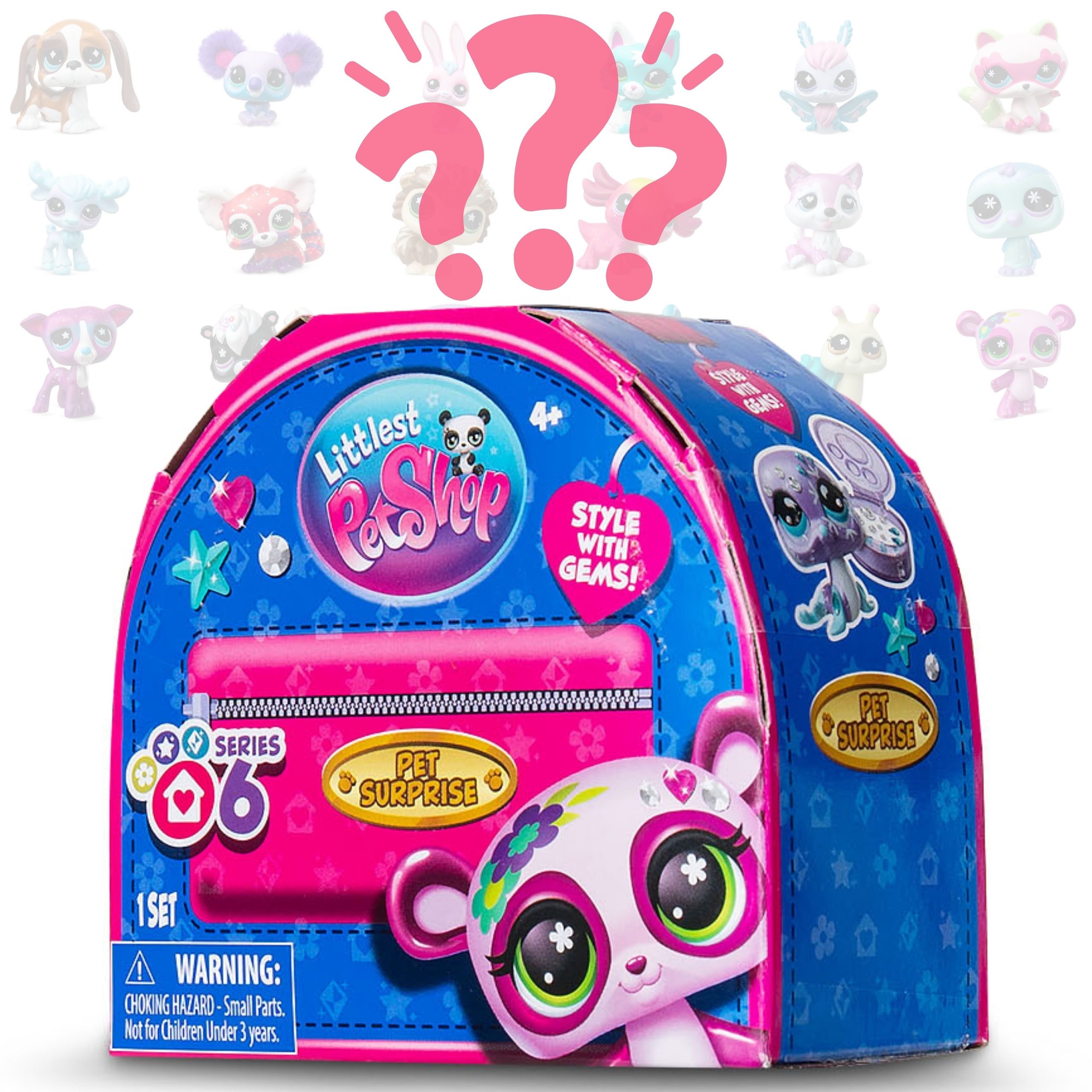Sarcia.eu Spielfigur Littlest Pet Shop Überraschungsfigur Serie 6, ab 4 Jahren