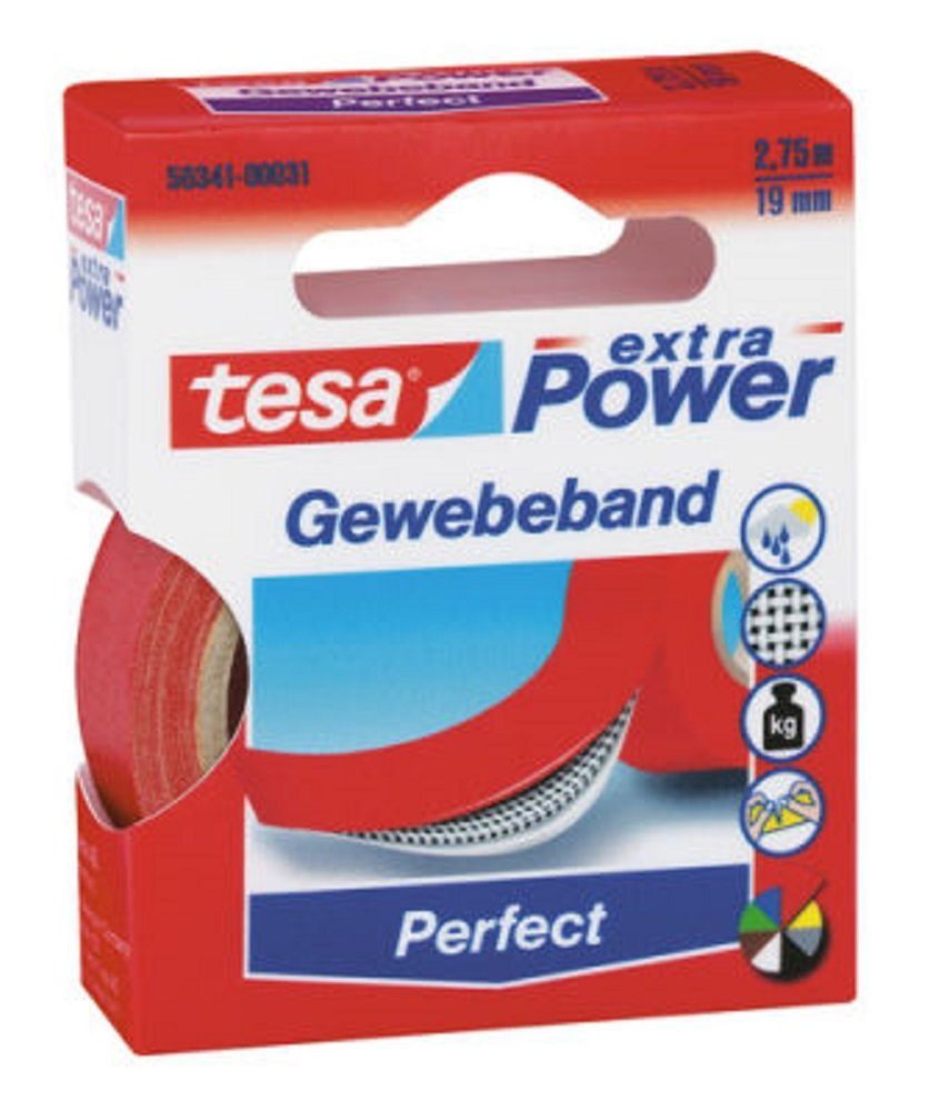 Klebestreifen tesa Isolierband extra Power® 19 mm / 2,75 m