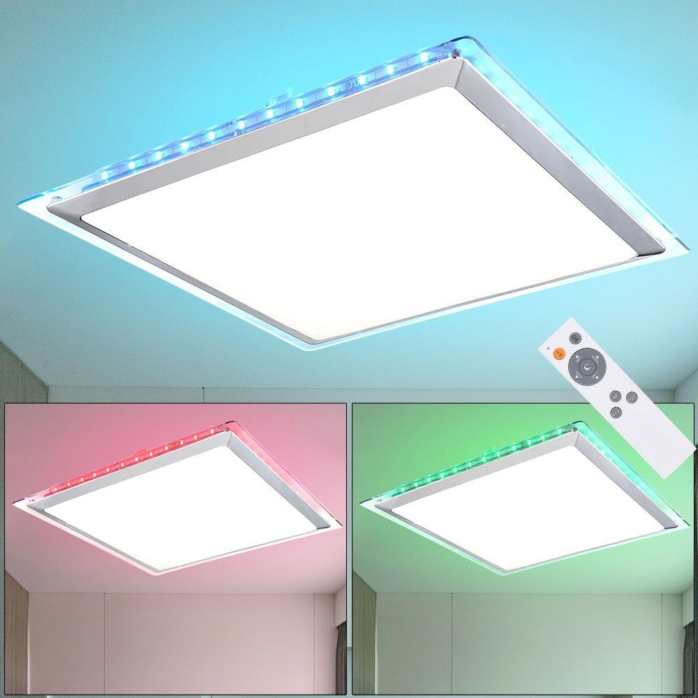 LED Decken Aufbau Panel Tageslicht Bewegungsmelder Wohn Zimmer Lampen DIMMBAR 