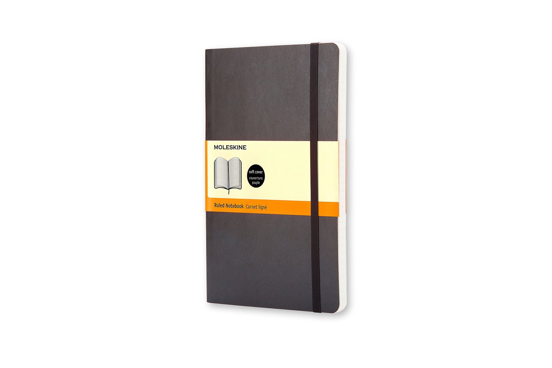 Kaufhauskette MOLESKINE Notizbuch, P/A6 mit Soft Einband - Classic - weichem Collection Cover Schwarz (9x14) - Pocket 70g-Papier 