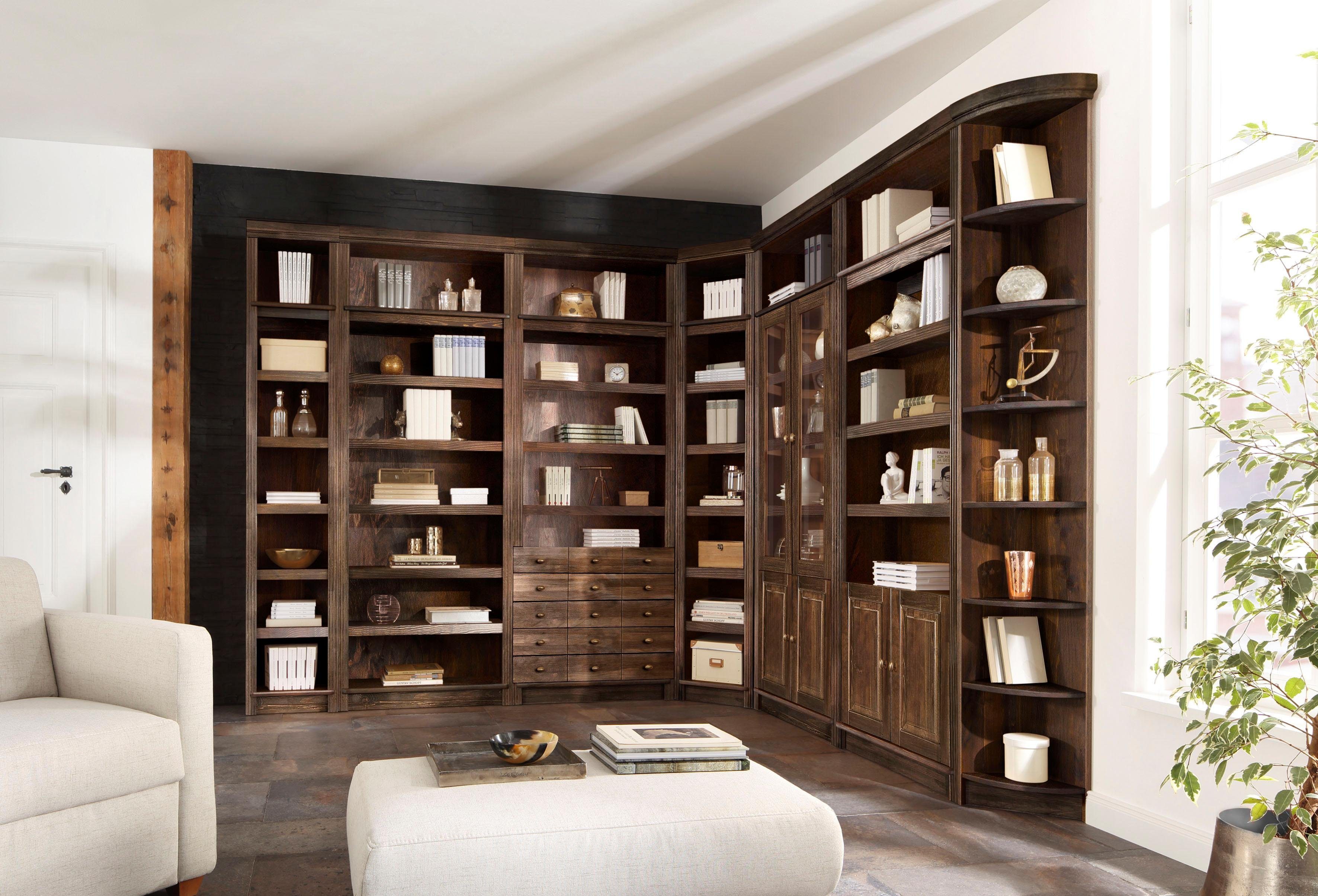 Home affaire Eckregal Soeren, aus massiver Kiefer, in 2 Höhen, mit viel Sta günstig online kaufen