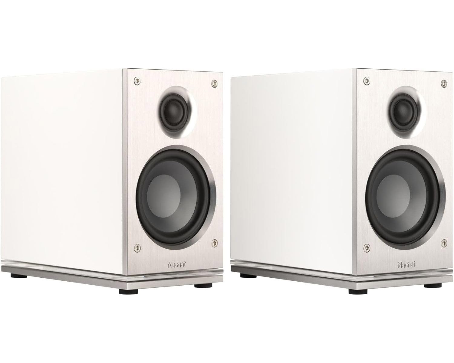 Magnat Signature Edelstein, 2-Wege-Regallautsprecher seidenmatt weiß Regal-Lautsprecher
