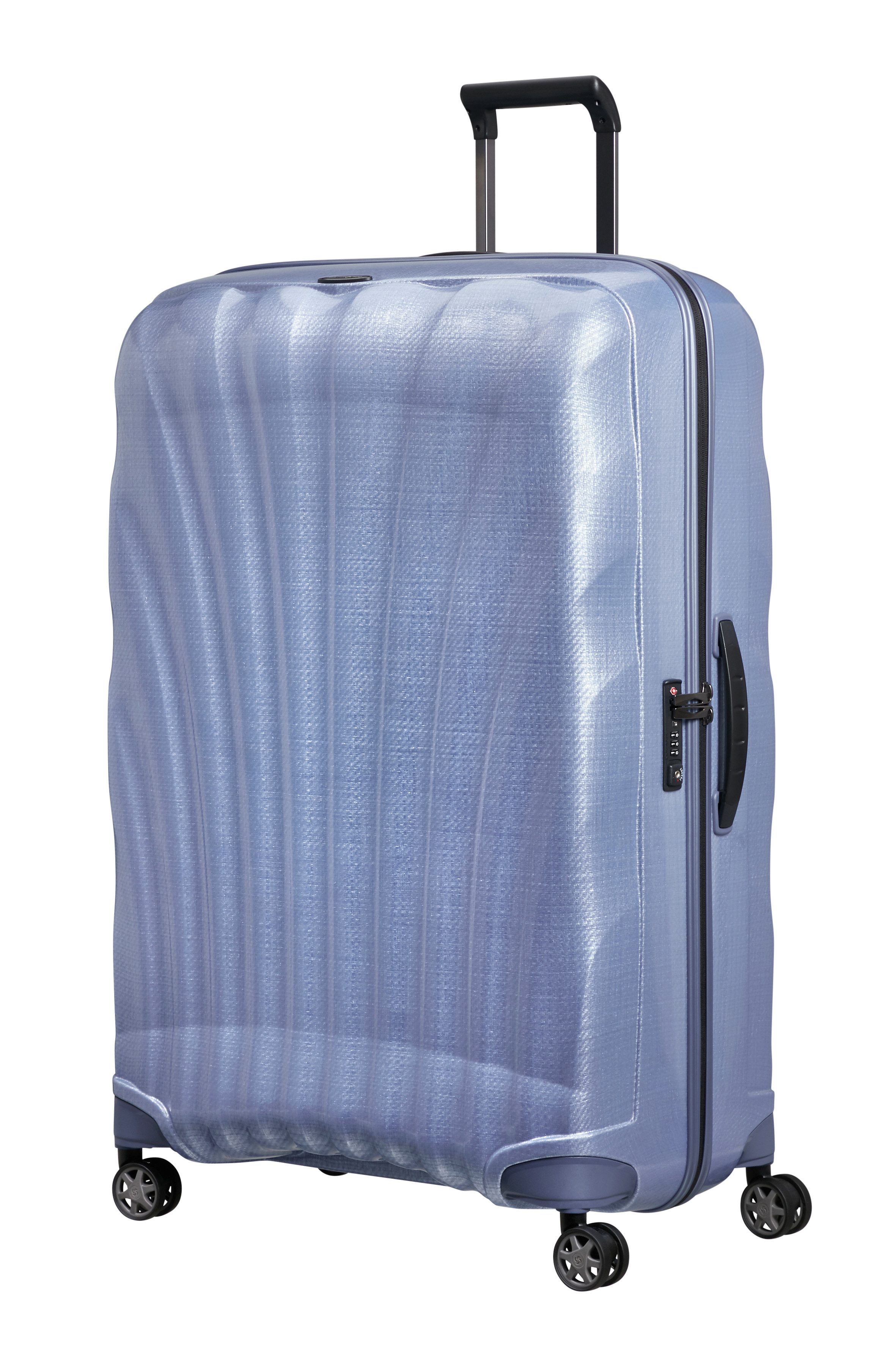Samsonite Hartschalen-Trolley C-LITE, verschiedene Größen und Farben, 4 Rollen, mit arretierbarem und versenkbarem Druckknopf-Trolleysystem
