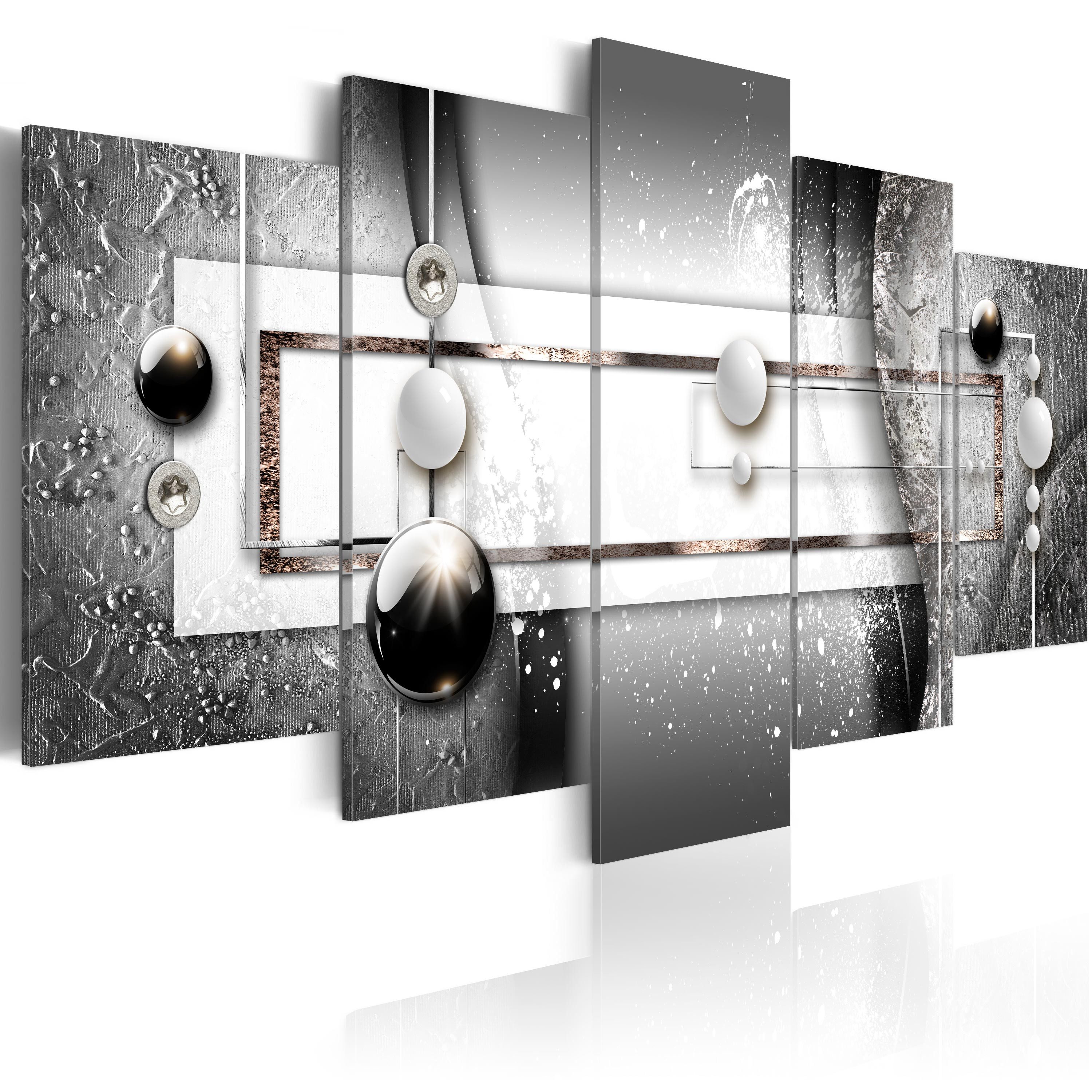 Artgeist Wandbild Grey Symmetry