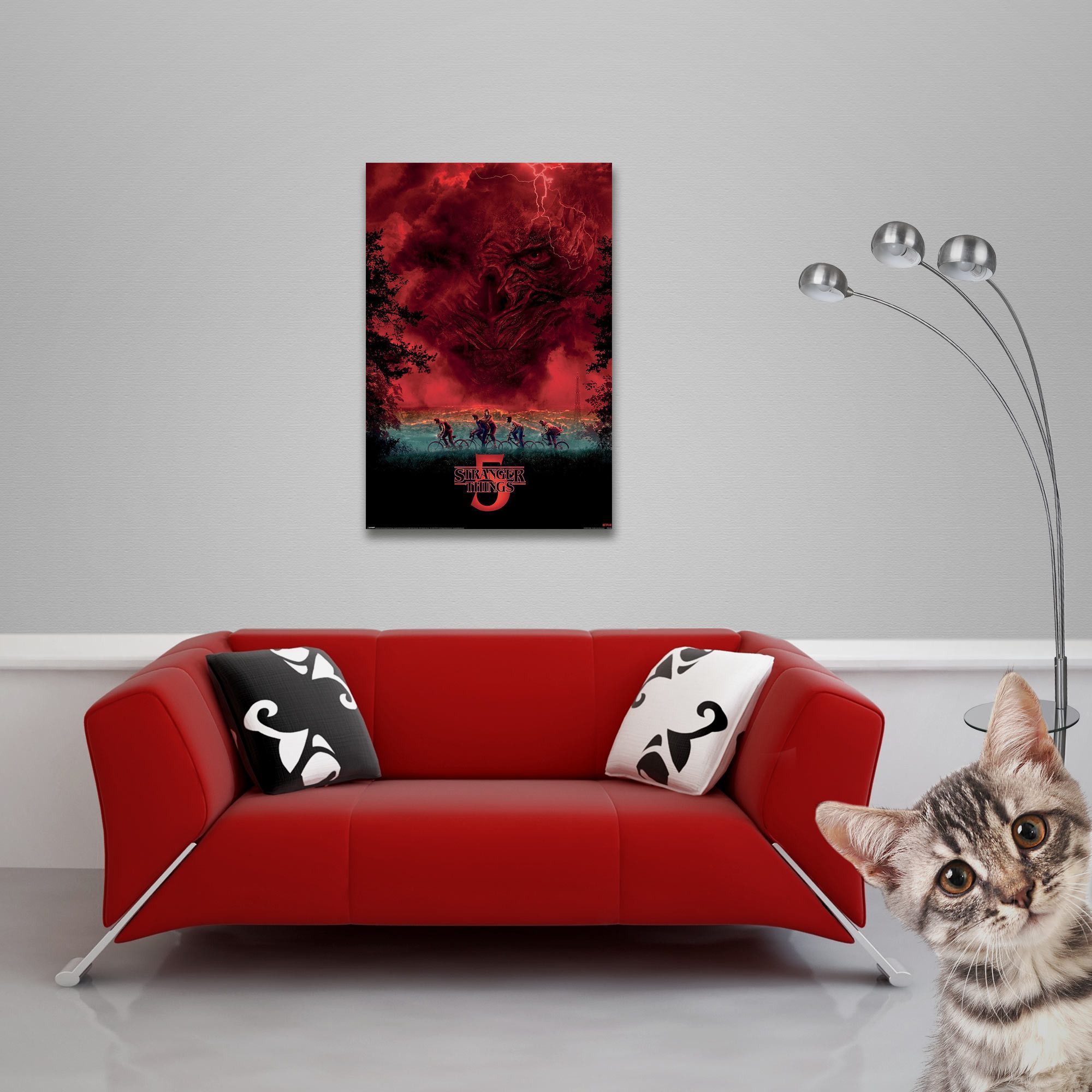 Poster Stranger Things 5 - Vecna Sky - Poster 61x91,5 cm