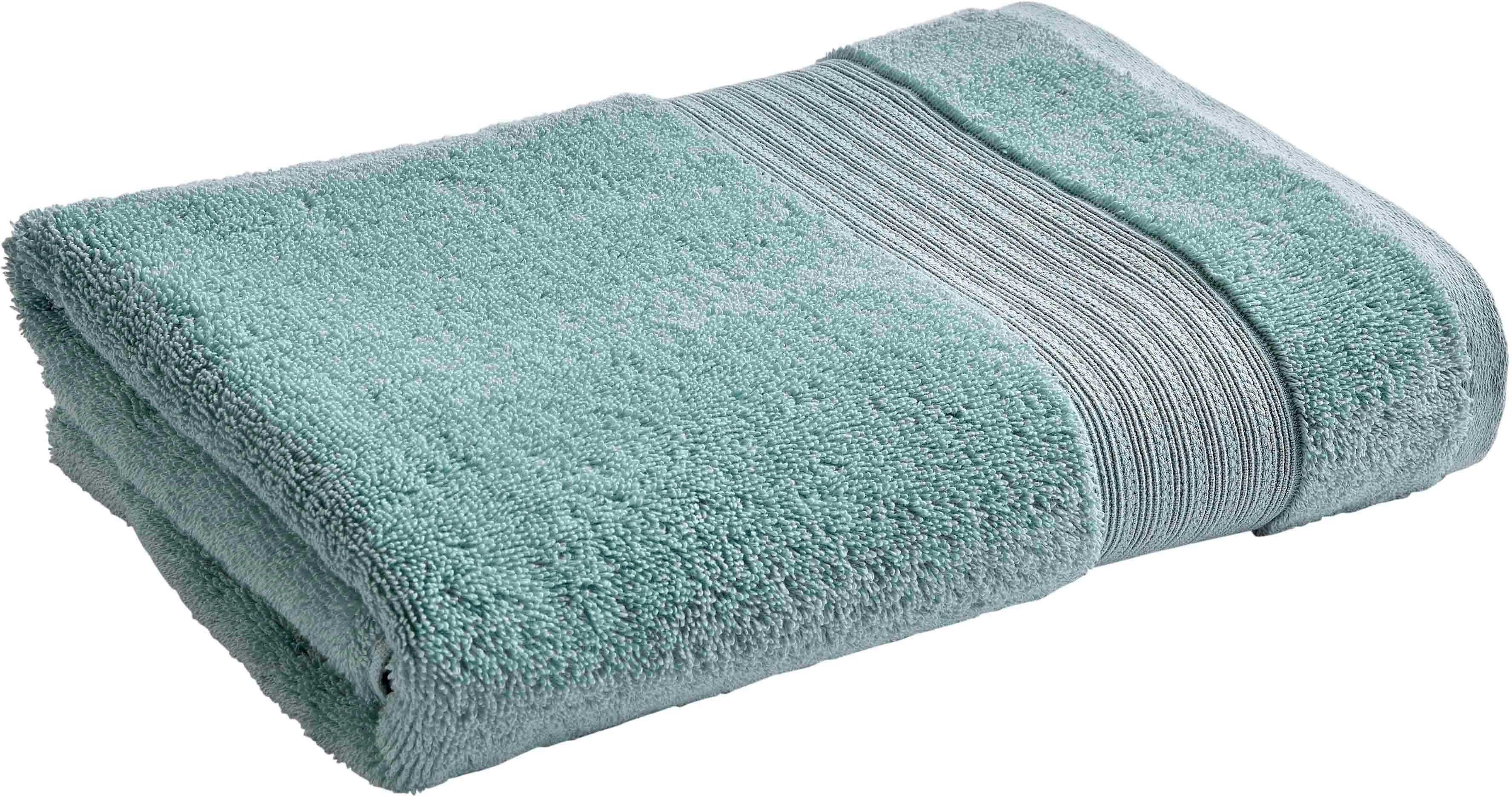 Christy Badetücher Organic, Walkfrottier (1-St), Luxus Handtuch 550g/m² - 100% Bio-Baumwolle, 70 x 125, 1 St.