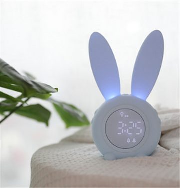 Bifurcation Wecker Smart Sensor Nachtlicht Kaninchen magnetischer stiller Wecker