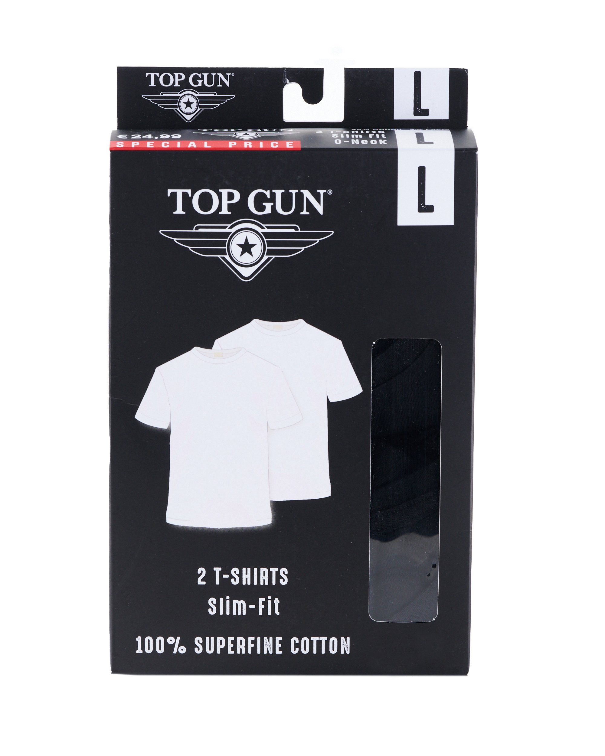 T-Shirt black TGUW003 TOP GUN