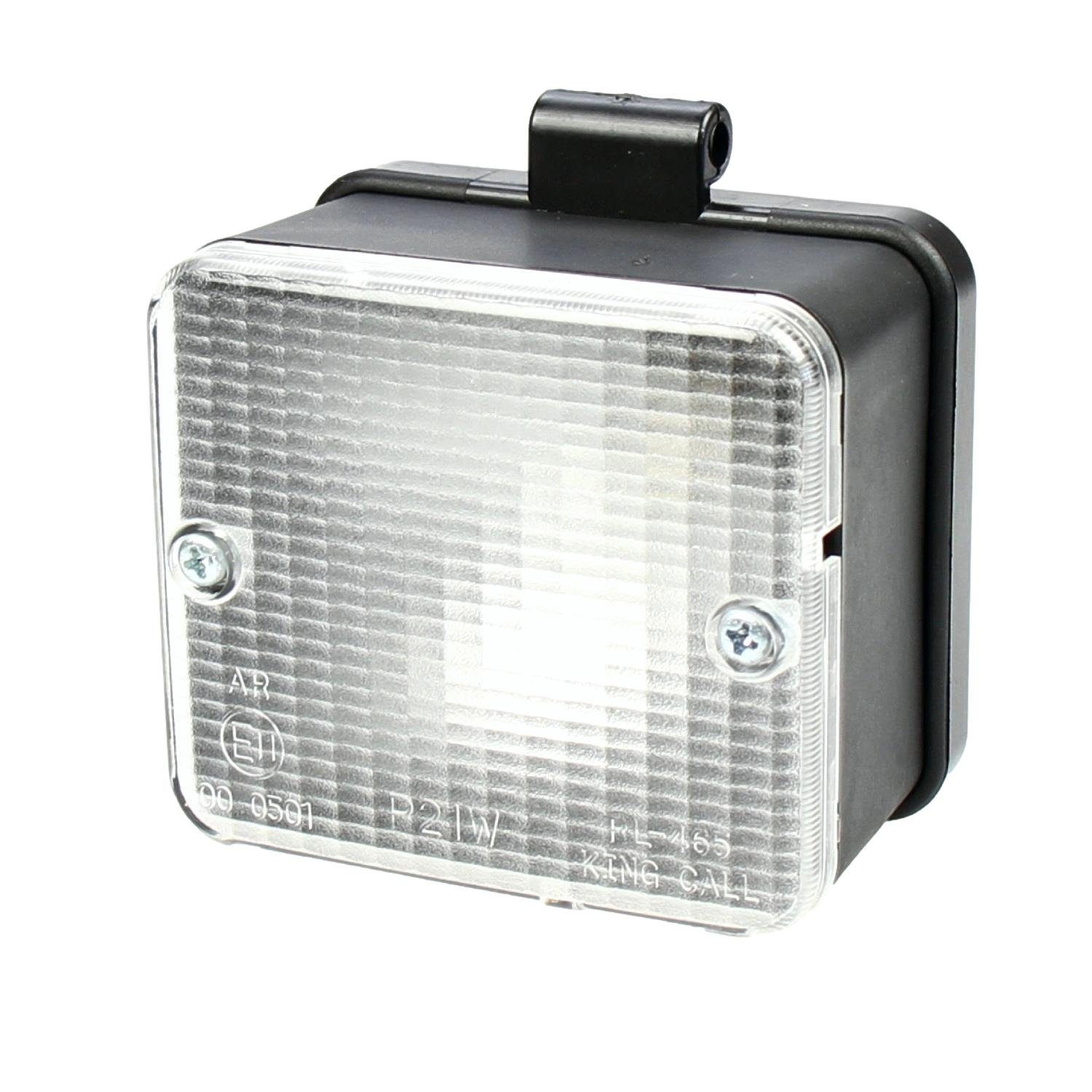 Cartrend Bremslicht PKW Anhänger Rückfahr-Scheinwerfer 12V, Rückfahrlicht,schaltbar, Halogen, weiß, Rückfahr-Leuchte Rückfahrlicht für Anhänger Nutzfahrzeug etc