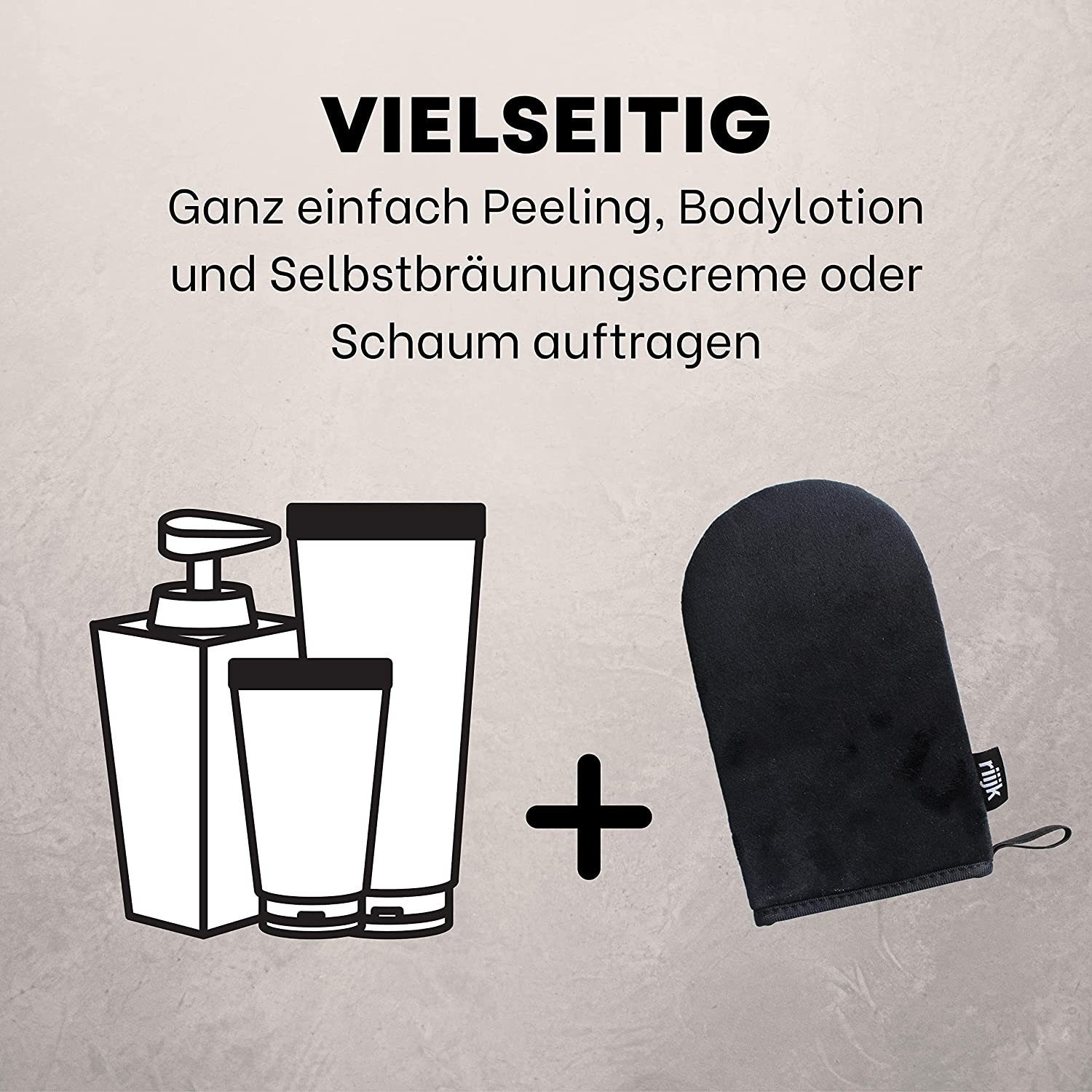 riijk Bräunungshandschuh Bräunungshandschuh Handschuh für Selbstbräuner-Cre günstig online kaufen