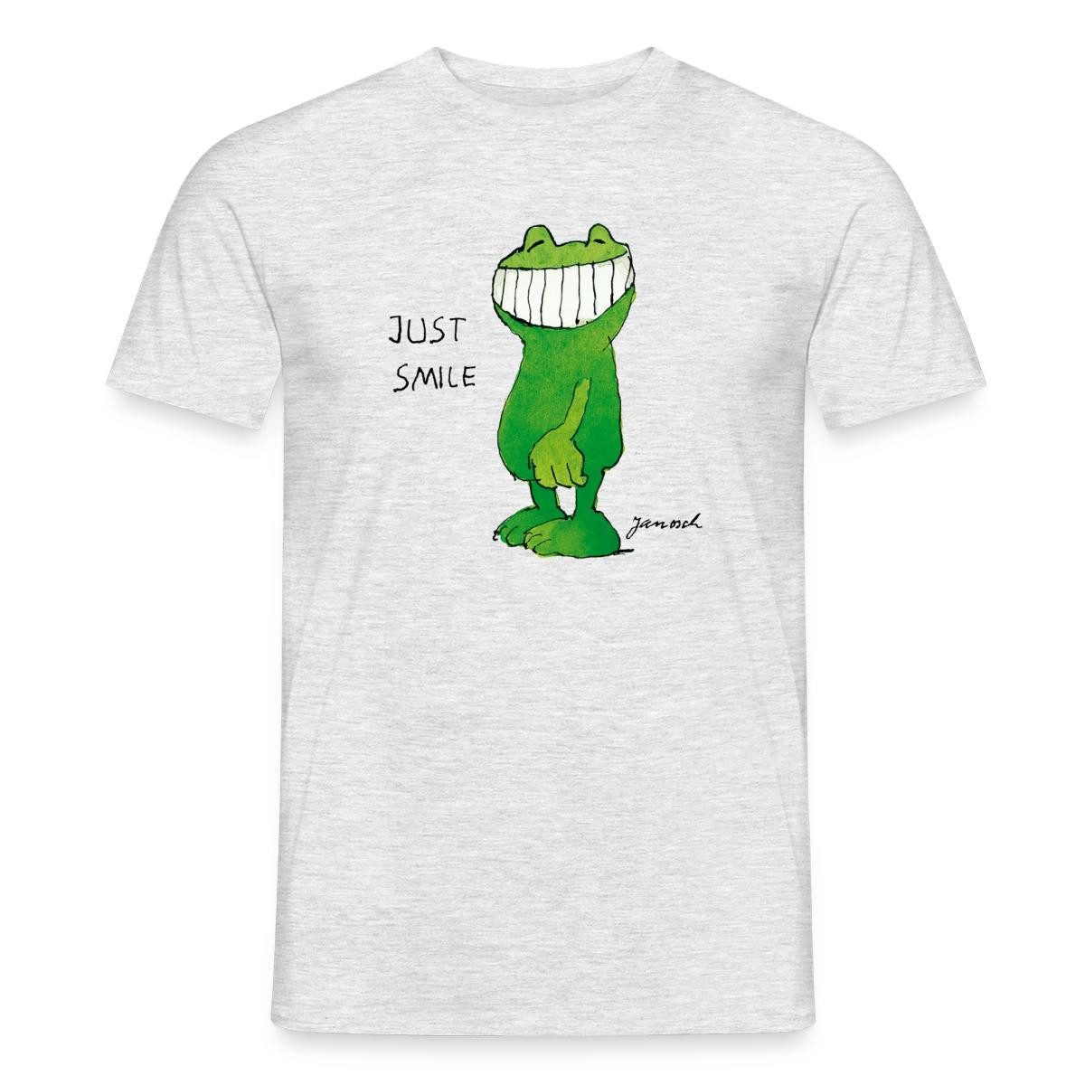 T-Shirt Janosch Günter Kastenfrosch Just Smile Männer T-Shirt