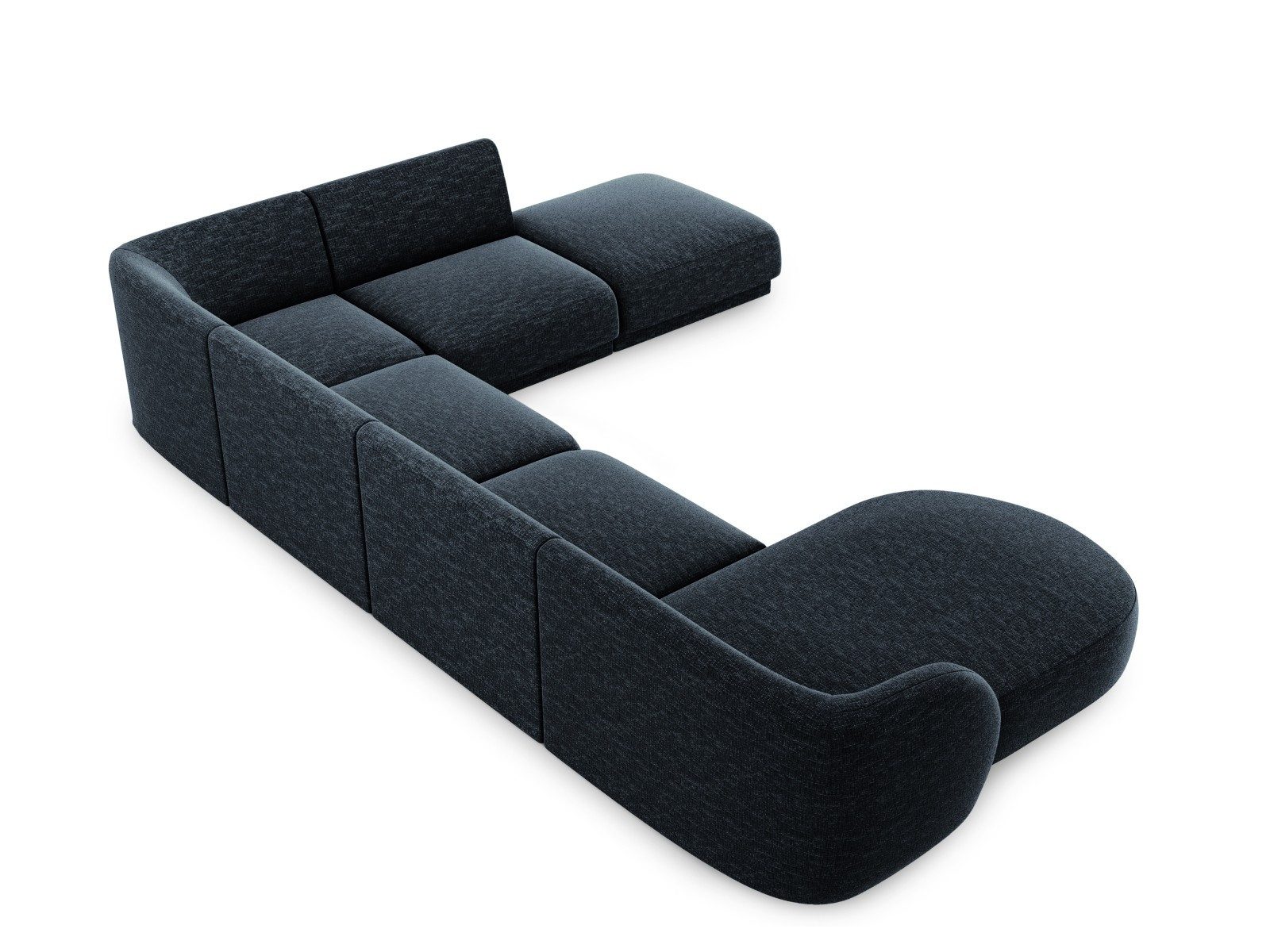 Micadoni Ecksofa Miley, Panorama 6-Sitzer günstig online kaufen
