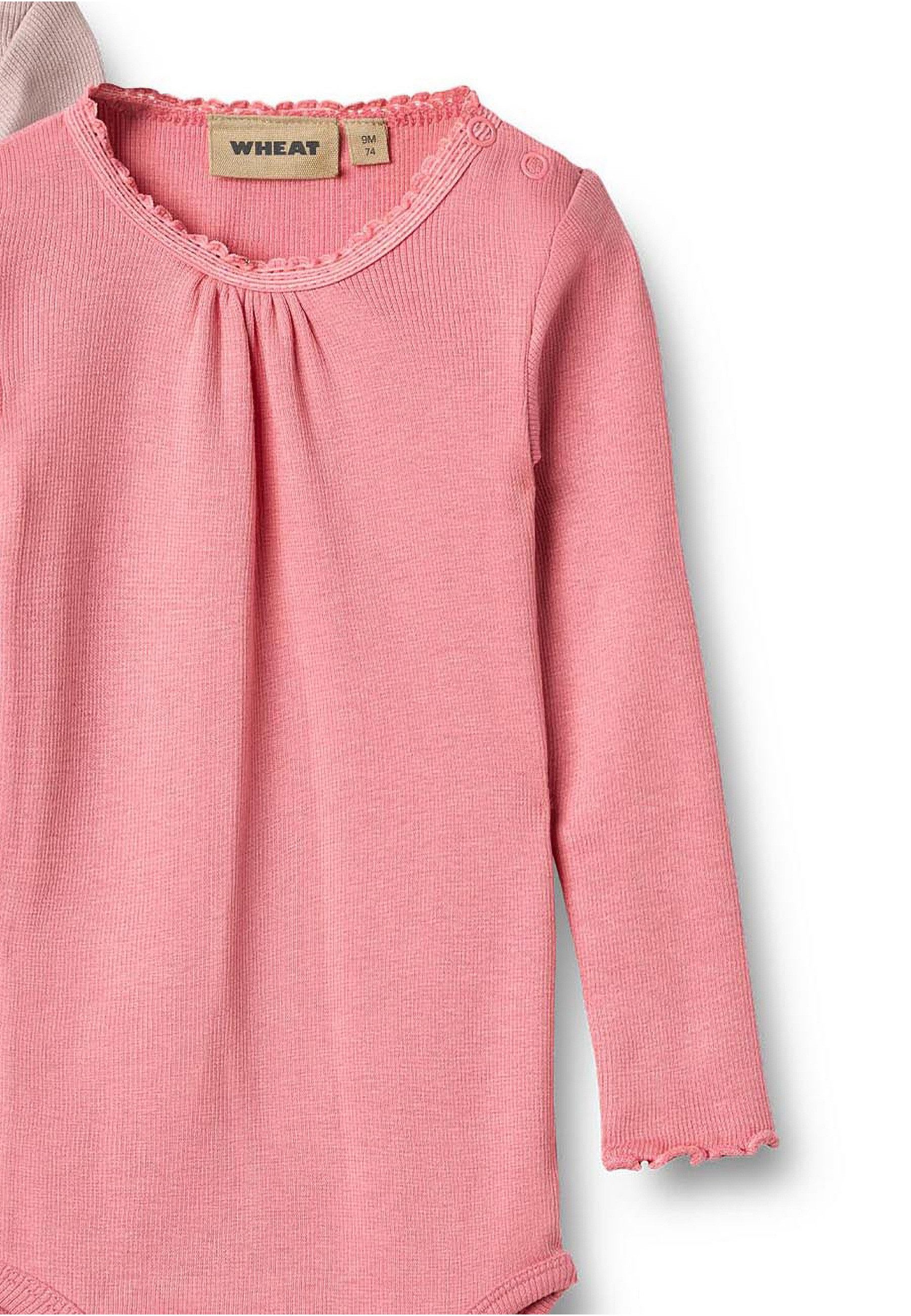 WHEAT Blusenbody WHEAT 2 Rib Body L/S Lotta