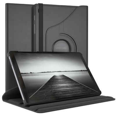 EAZY CASE Tablet-Hülle Rotation Case für Samsung Galaxy Tab A7 Lite 8,7 Zoll, Hülle 360° drehbar mit Standfunktion Etui Anti-Kratz Tasche Schwarz