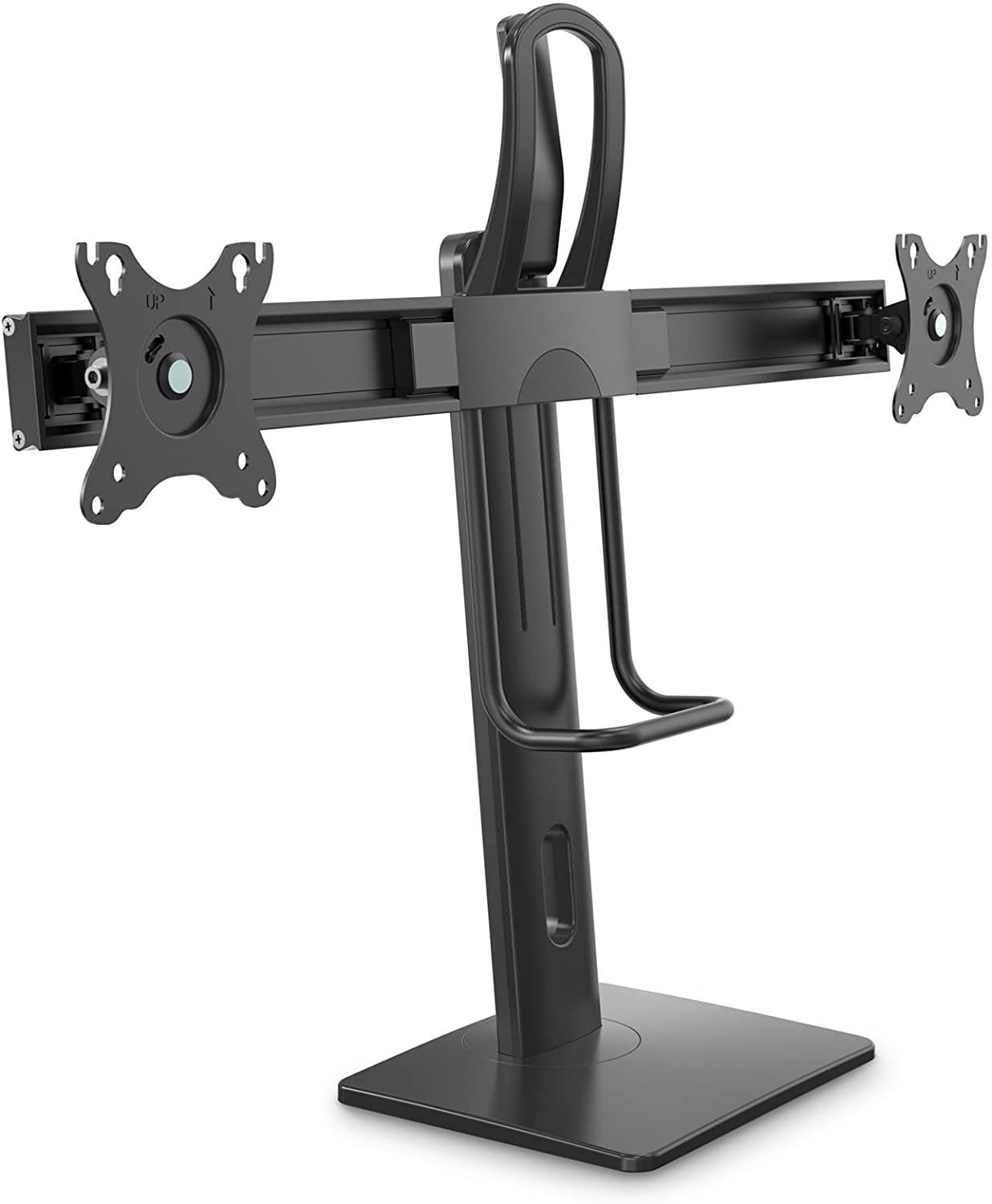 PureMounts Monitor-Halterung PureMounts® Duale Monitor Halterung, VESA 75x75/100x100, schwarz