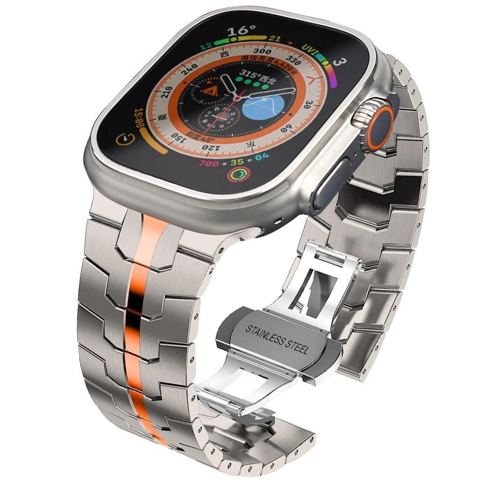 ELANOX Smartwatch-Armband Edelstahl Armband für Apple günstig online kaufen