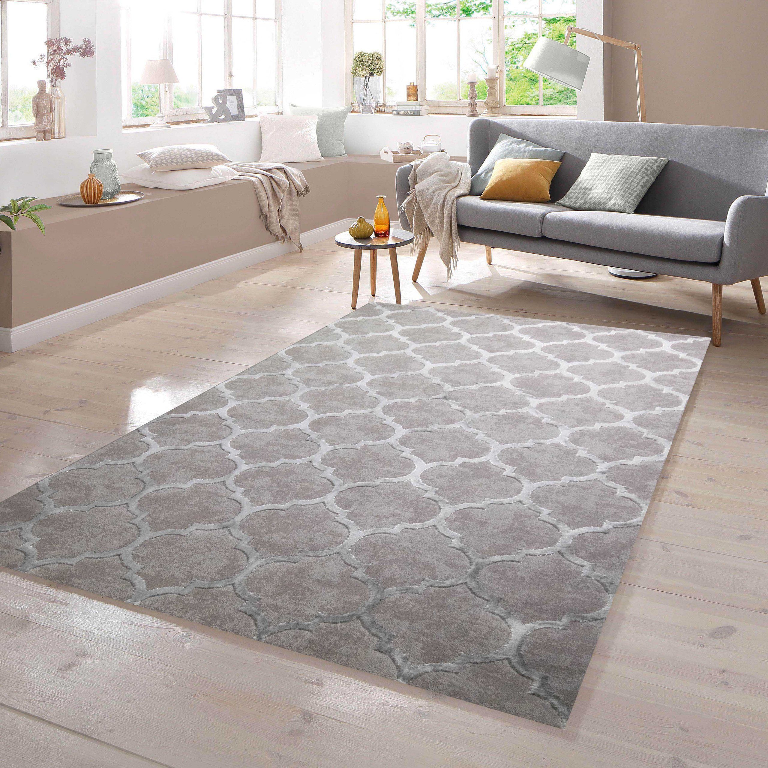 TeppichHome24 Teppich Wohnzimmerteppich Vintage Marokkanisches Muster in Gr günstig online kaufen