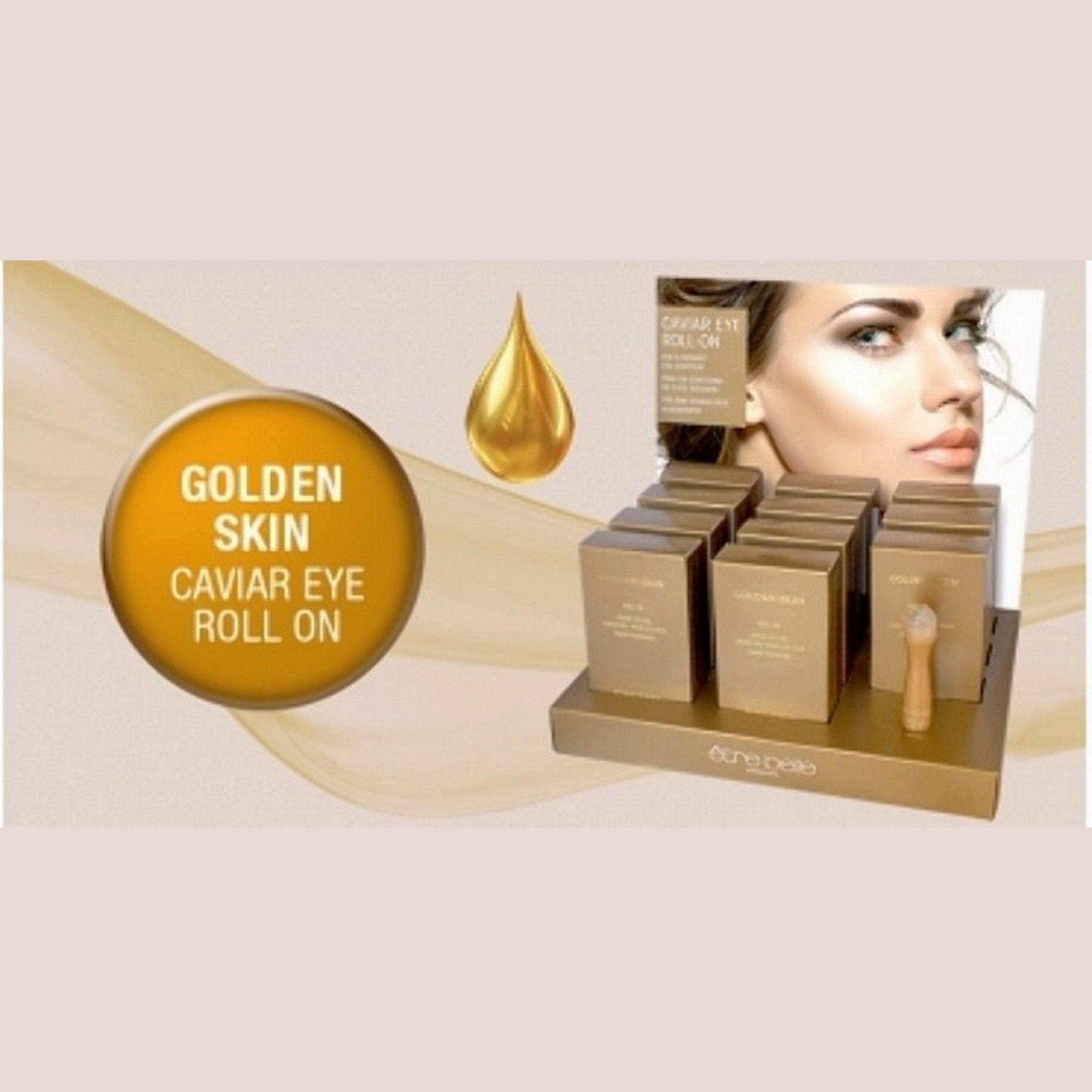 Etre Belle Augen-Roll-on Etre Belle Golden Skin Caviar Eye Roll-On für strapazierte Augenpartie