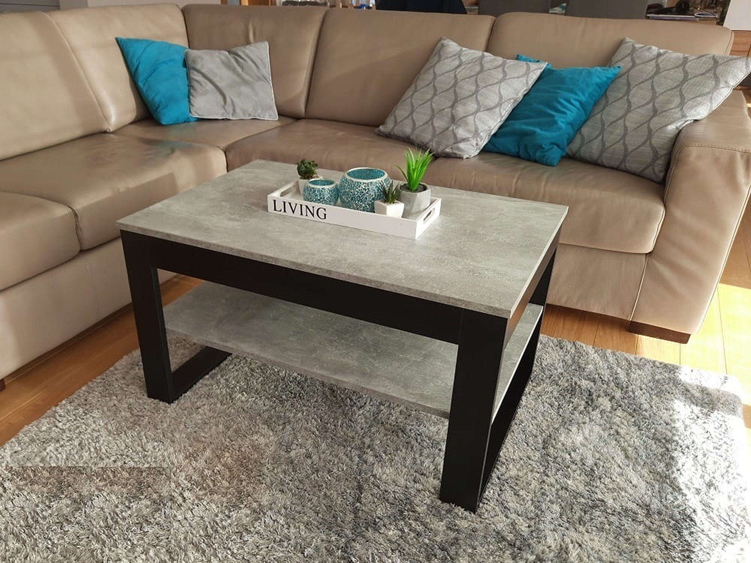designimpex Couchtisch Design DA-222 Tisch Wohnzimmertisch günstig online kaufen