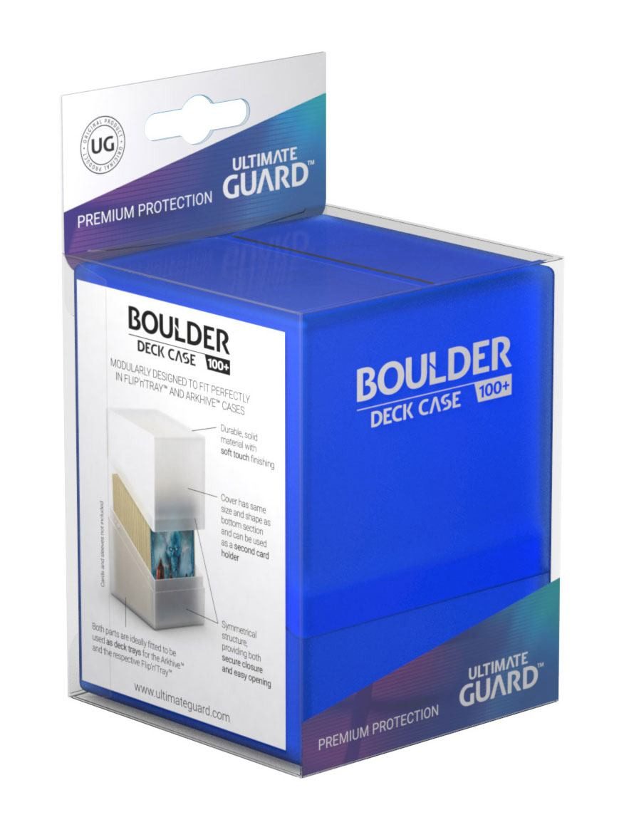 Ultimate Guard Sammelkarte Boulder™ Deck Case 100+ - Sapphire