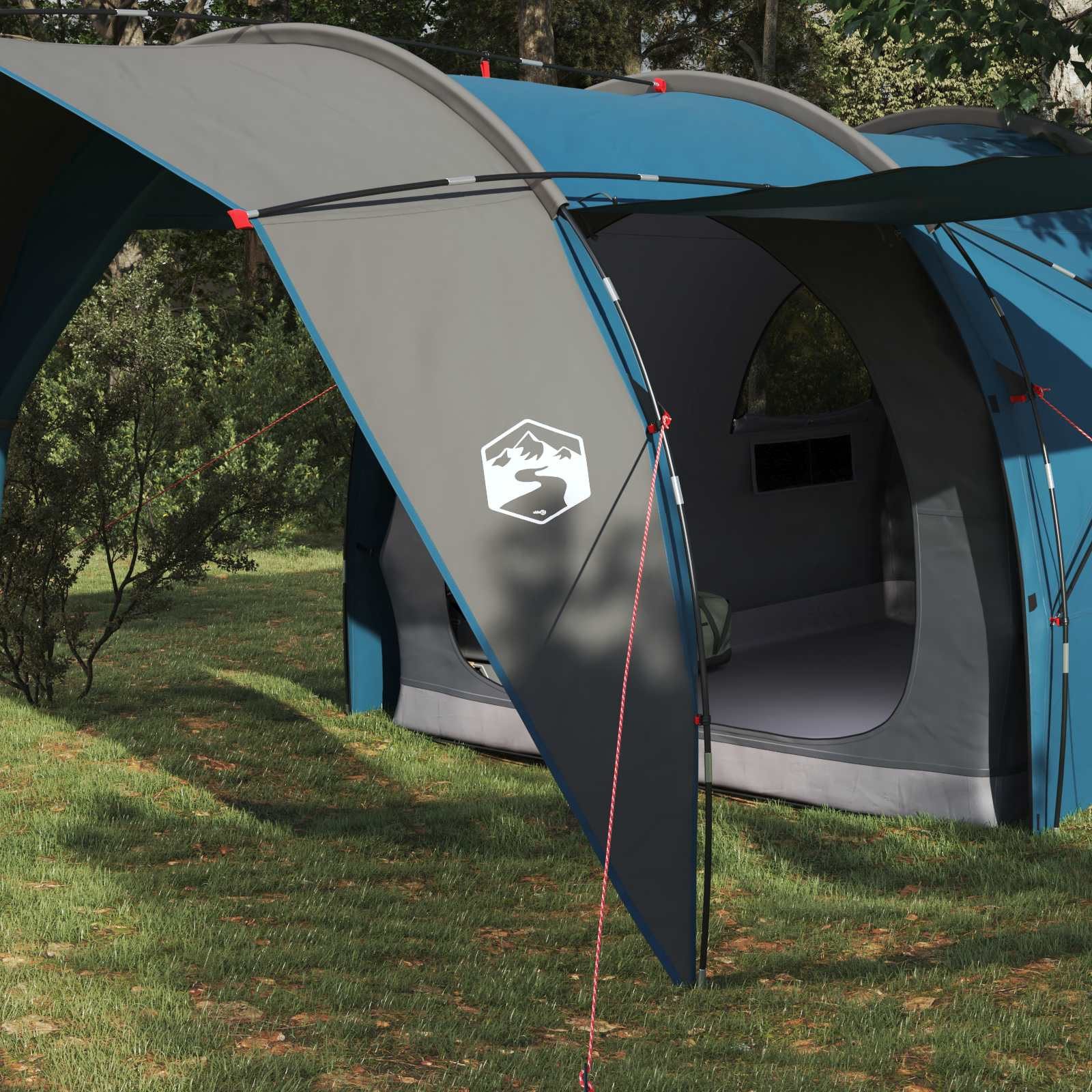 vidaXL Tunnelzelt Tunnelzelt Blau 562 x 265 x 216 cm, (1 tlg)