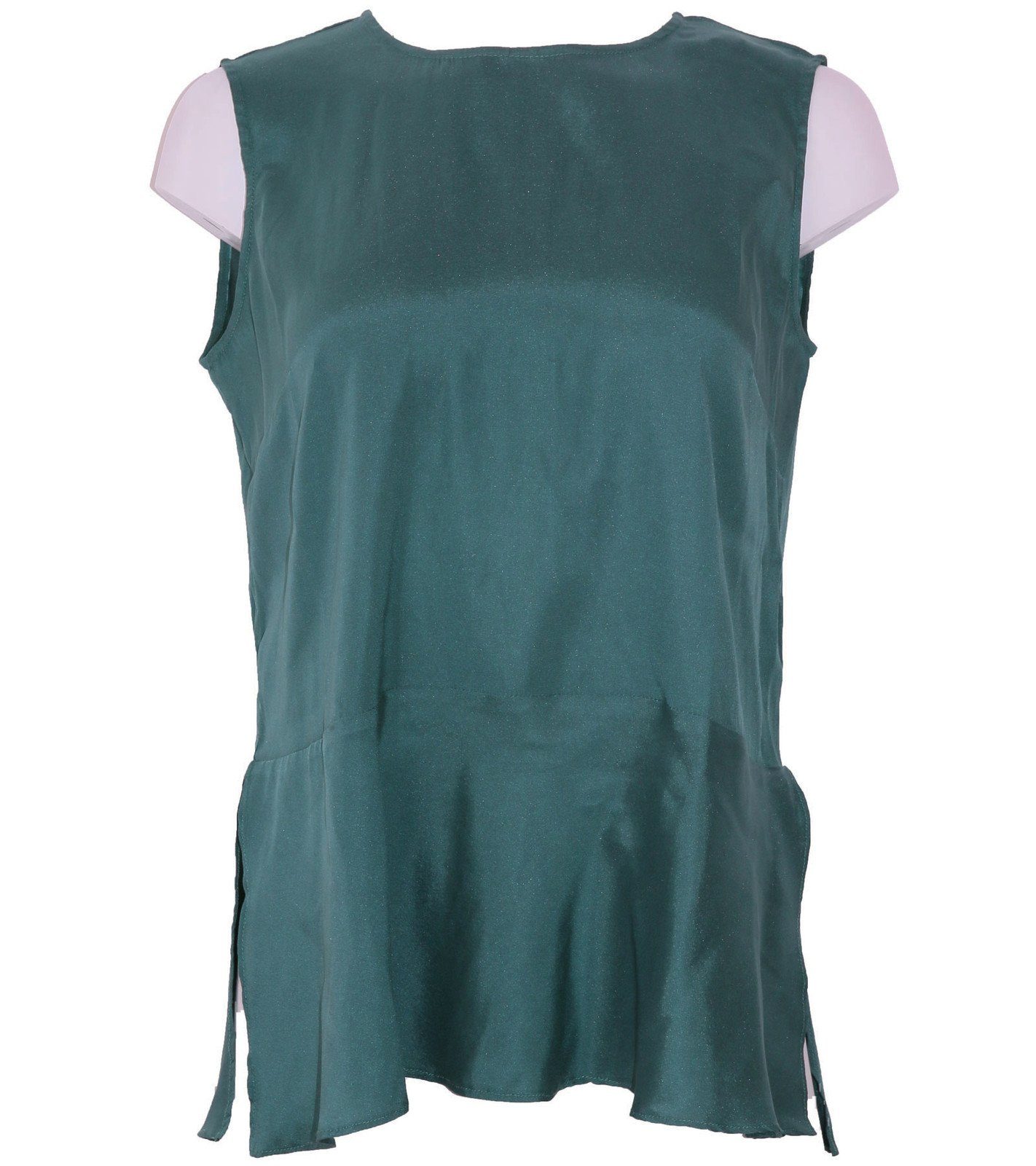 Damen Shirts Kate Storm Shirtbluse katestorm Blusen-Shirt weiches Damen Seiden-Shirt mit Reißverschluss im Nacken Freizeit-Shirt