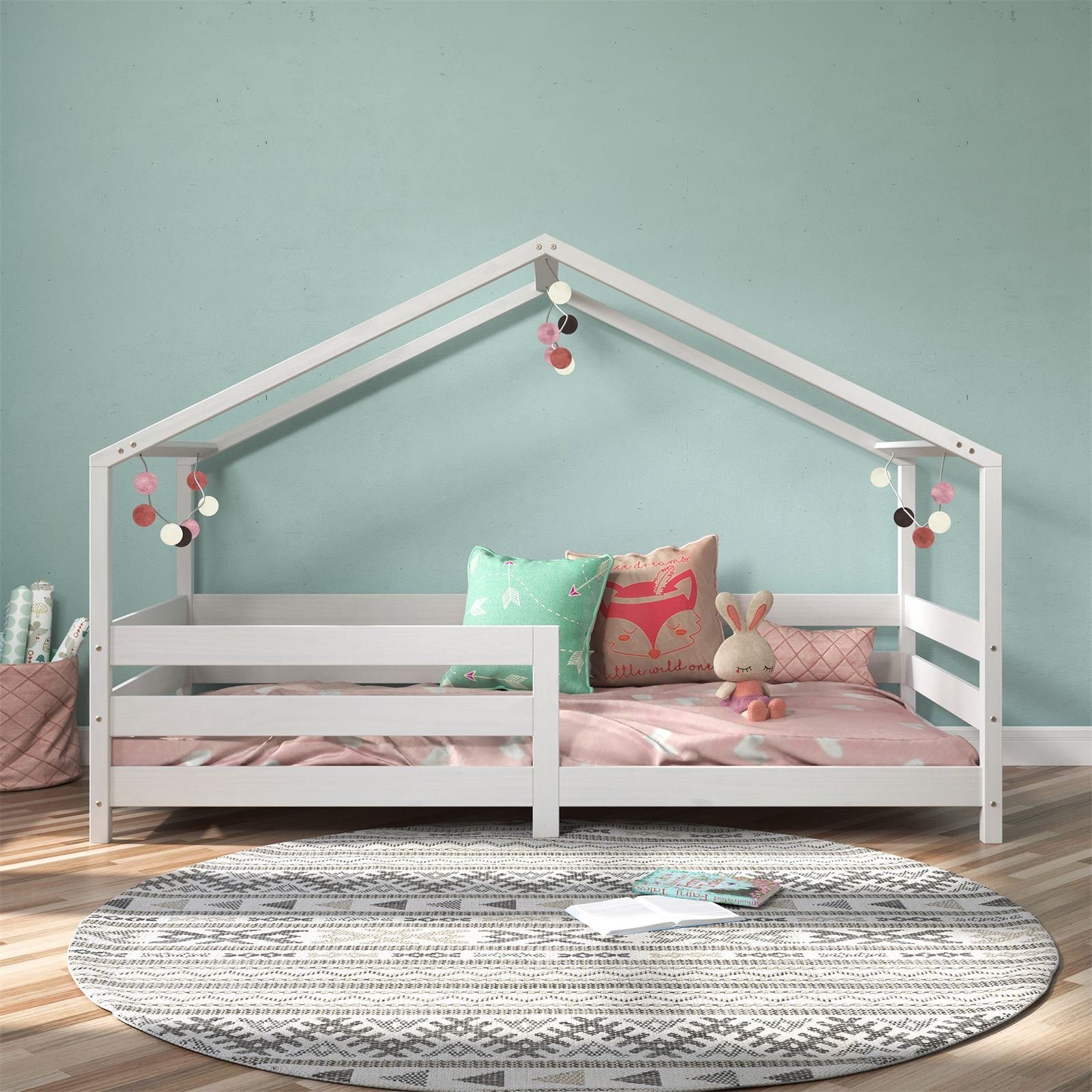 IDIMEX Kinderbett RENA, Hausbett Montessori Bett günstig online kaufen