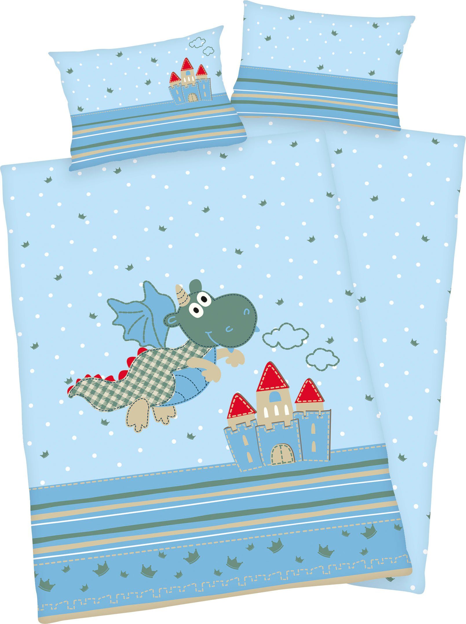 Babybettwäsche Kleiner Drache