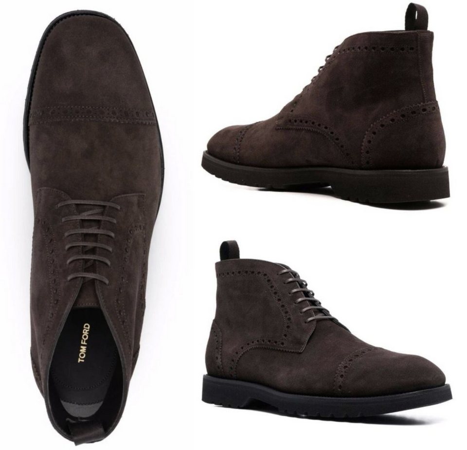 Tom Ford TOM FORD Sean Suede Desert Boots Loafers Schuhe Sneakers Shoes ...