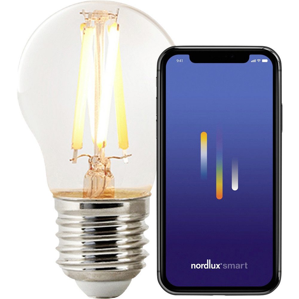 Nordlux LED-Leuchtmittel Nordlux 2170052700 Glühlampe EEK E (A - G) E27 Globeform app-gesteu